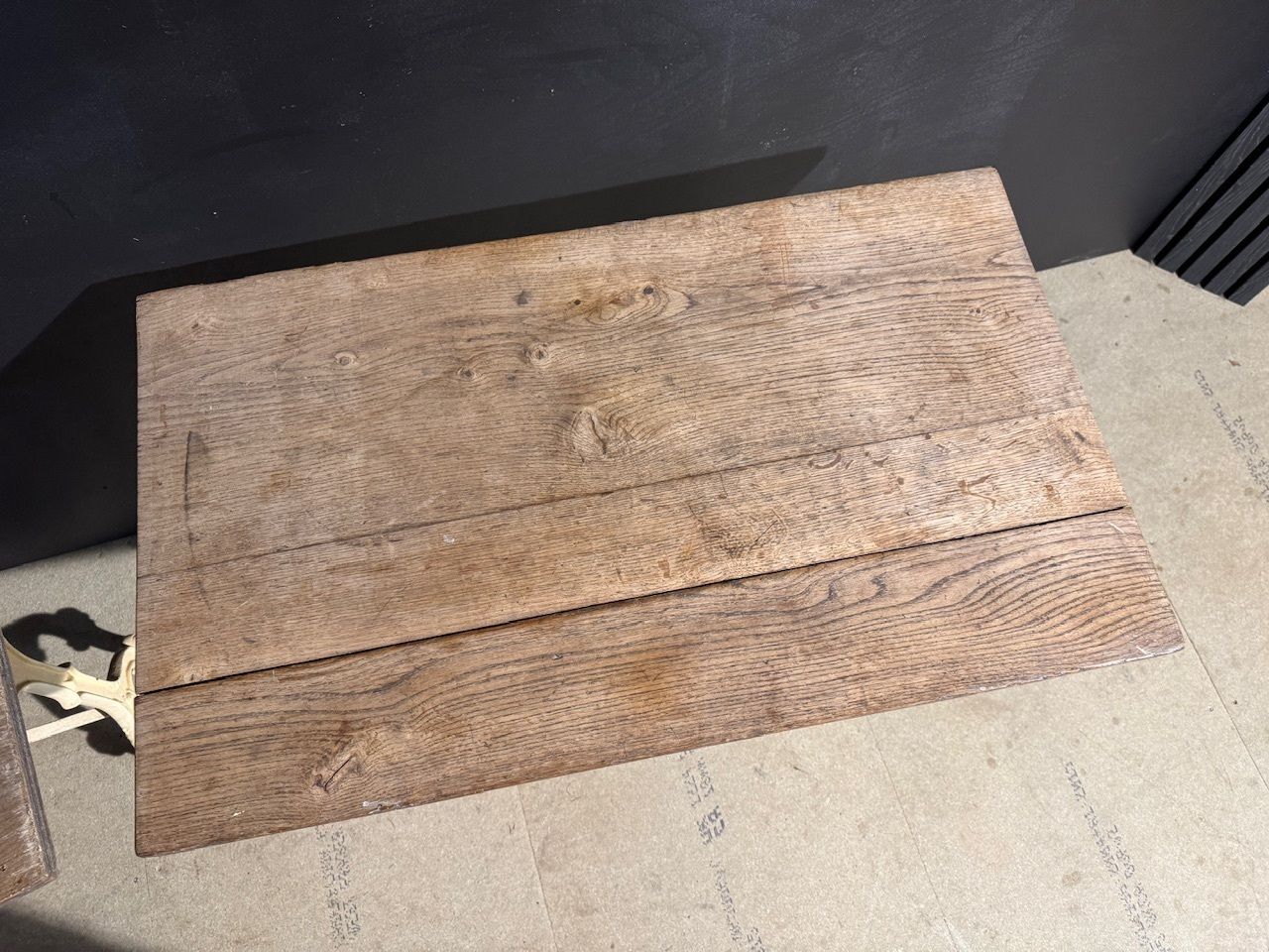Pair French Bistro Tables photo vintage