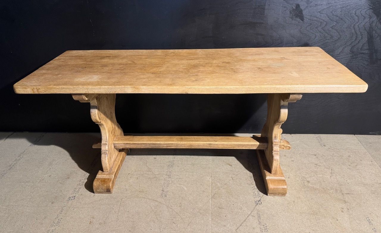 Smaller French Oak Farmhouse Dining Table