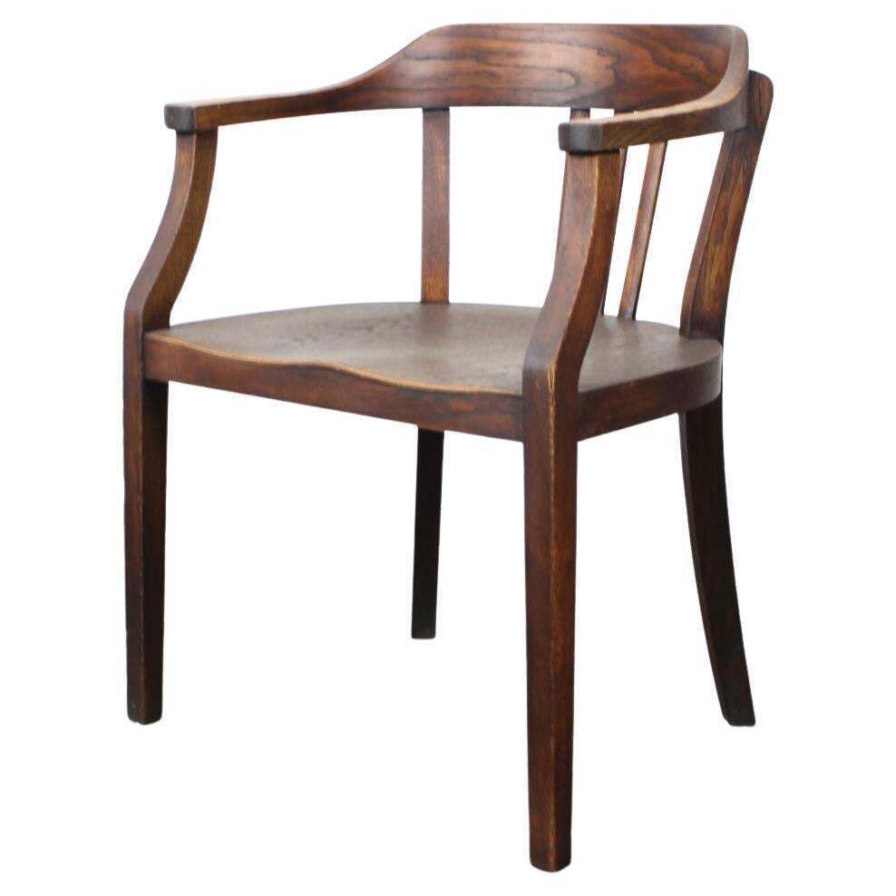 1930s Chair By Arbor Trade Mark Prague. Czechoslovakia