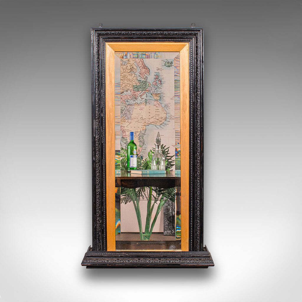 Tall Antique Hall Mirror, English, Reception, Valet, Aesthetic Period, Victorian photo furniture