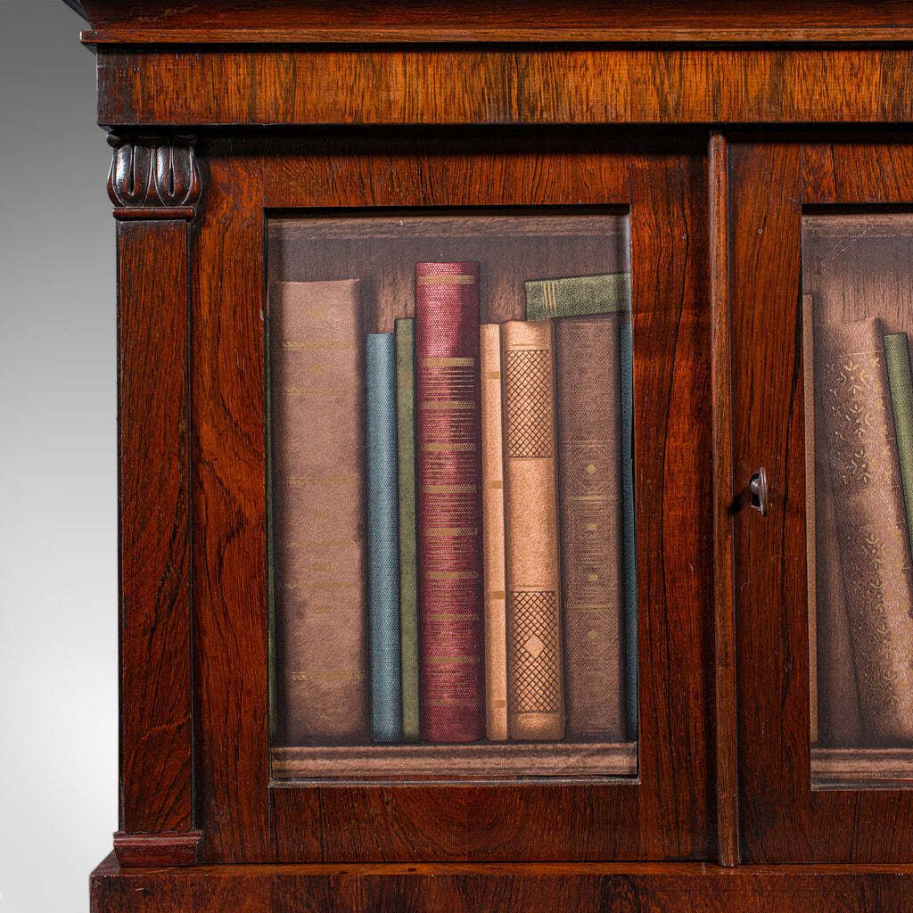 photo for sale Antique Bachelor's Book Cabinet, English, Tabletop Repository, William IV, 1835