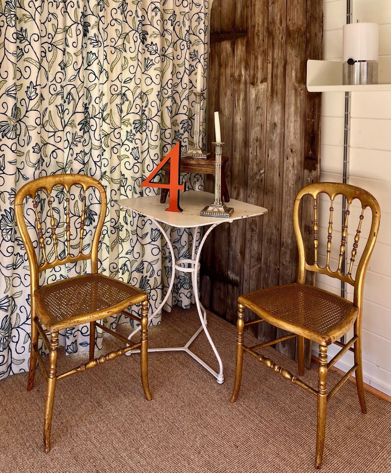 A Pair Of Giltwood Salon Chairs Circa 1870