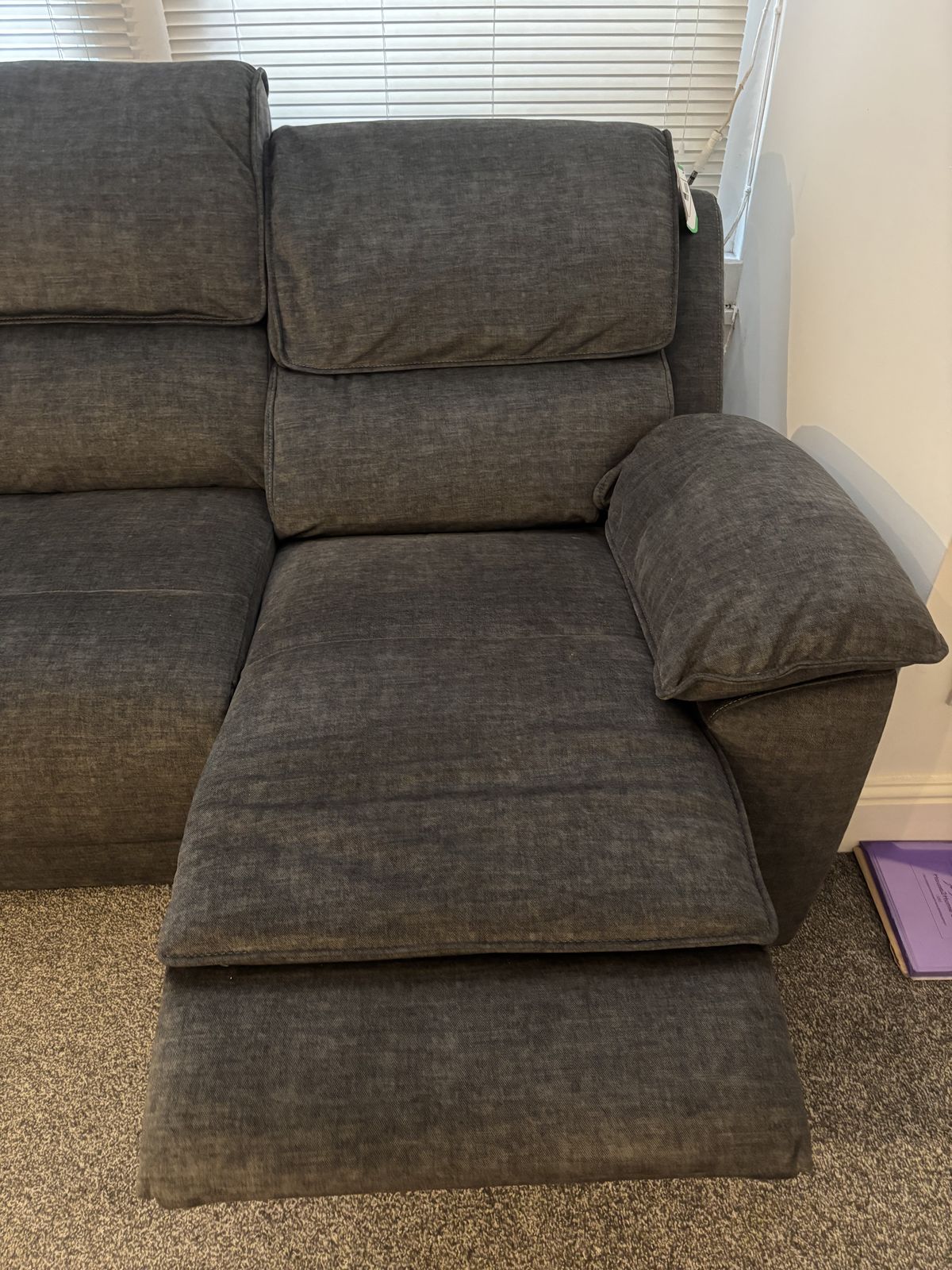 3 Seat Recliner Sofa photo for sale