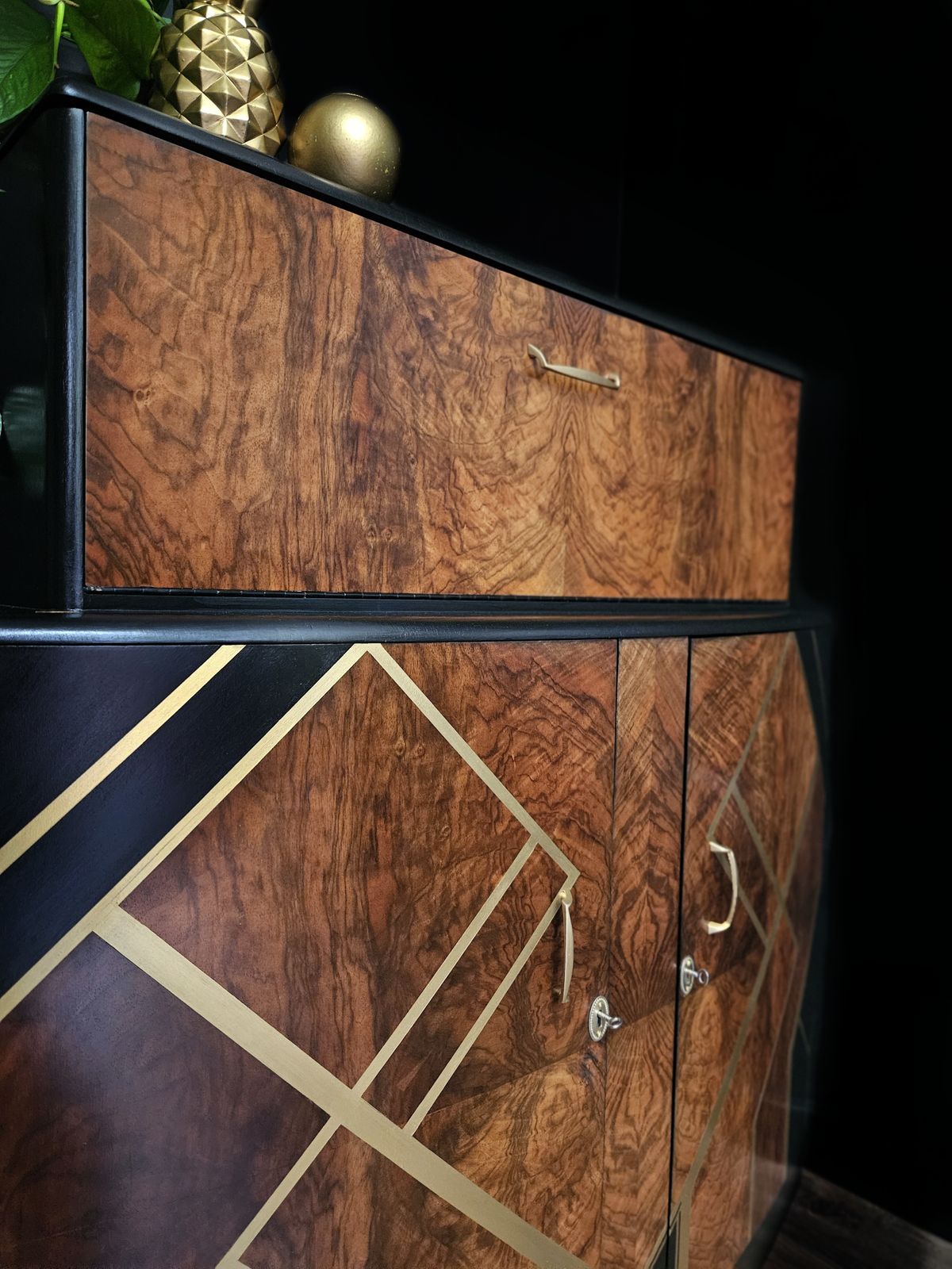 Mid Century Modern Turnidge Cocktail Cabinet photo buy