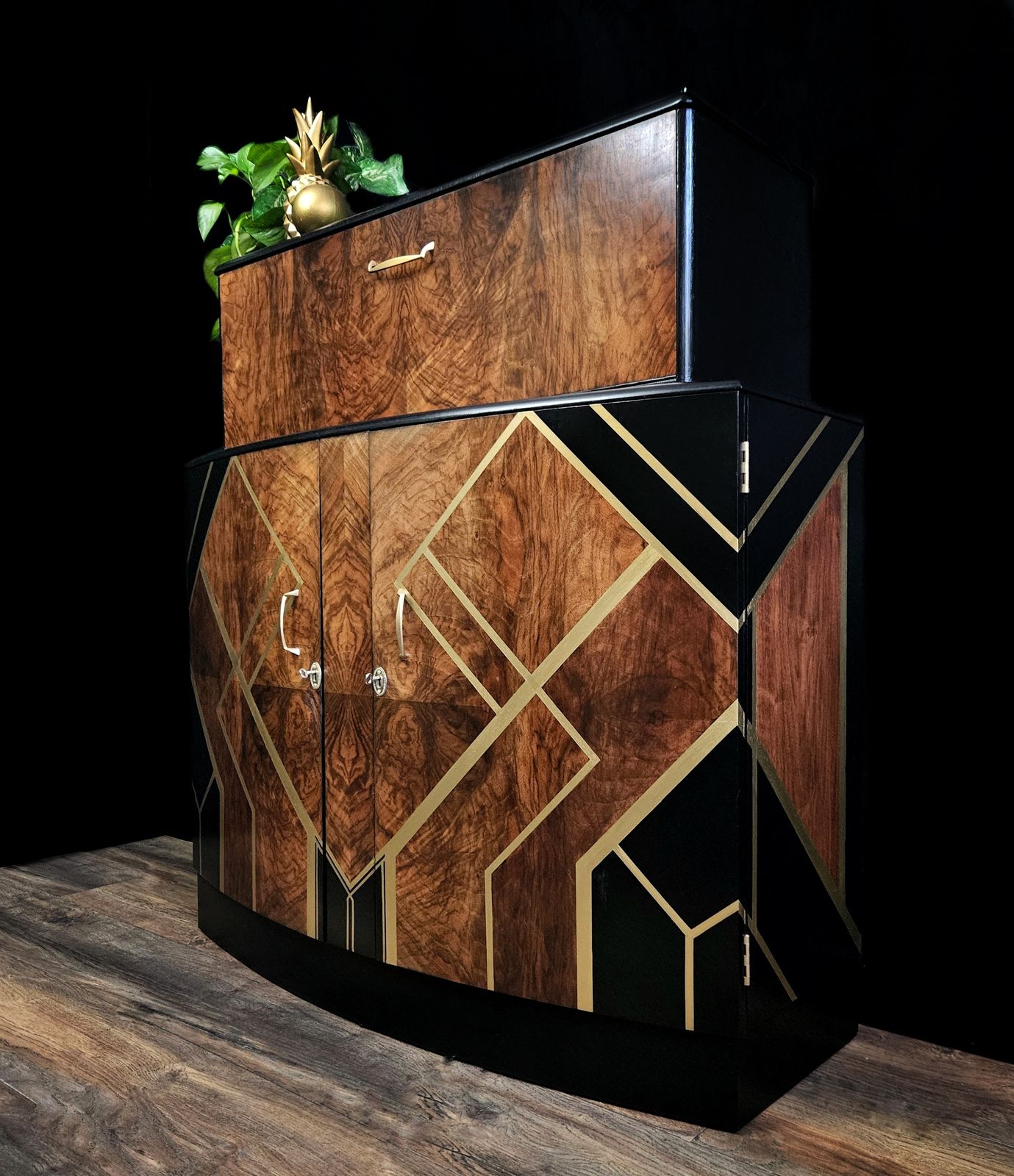 photo furniture Mid Century Modern Turnidge Cocktail Cabinet