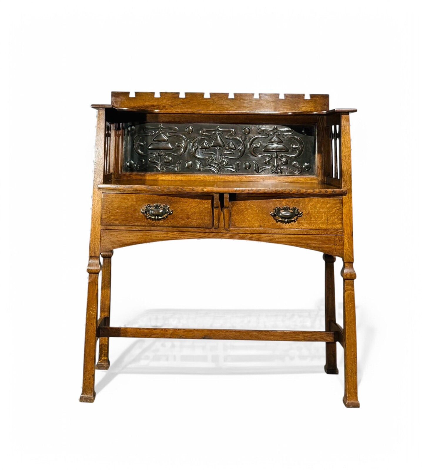 Antique Shapland And Petter  Sideboard Hall Table C1900 Arts And Crafts photo for sale