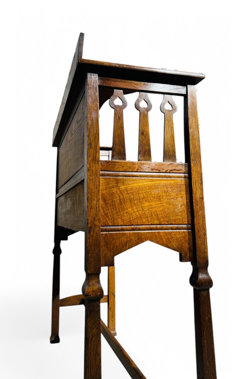 photo vinterior Antique Shapland And Petter  Sideboard Hall Table C1900 Arts And Crafts