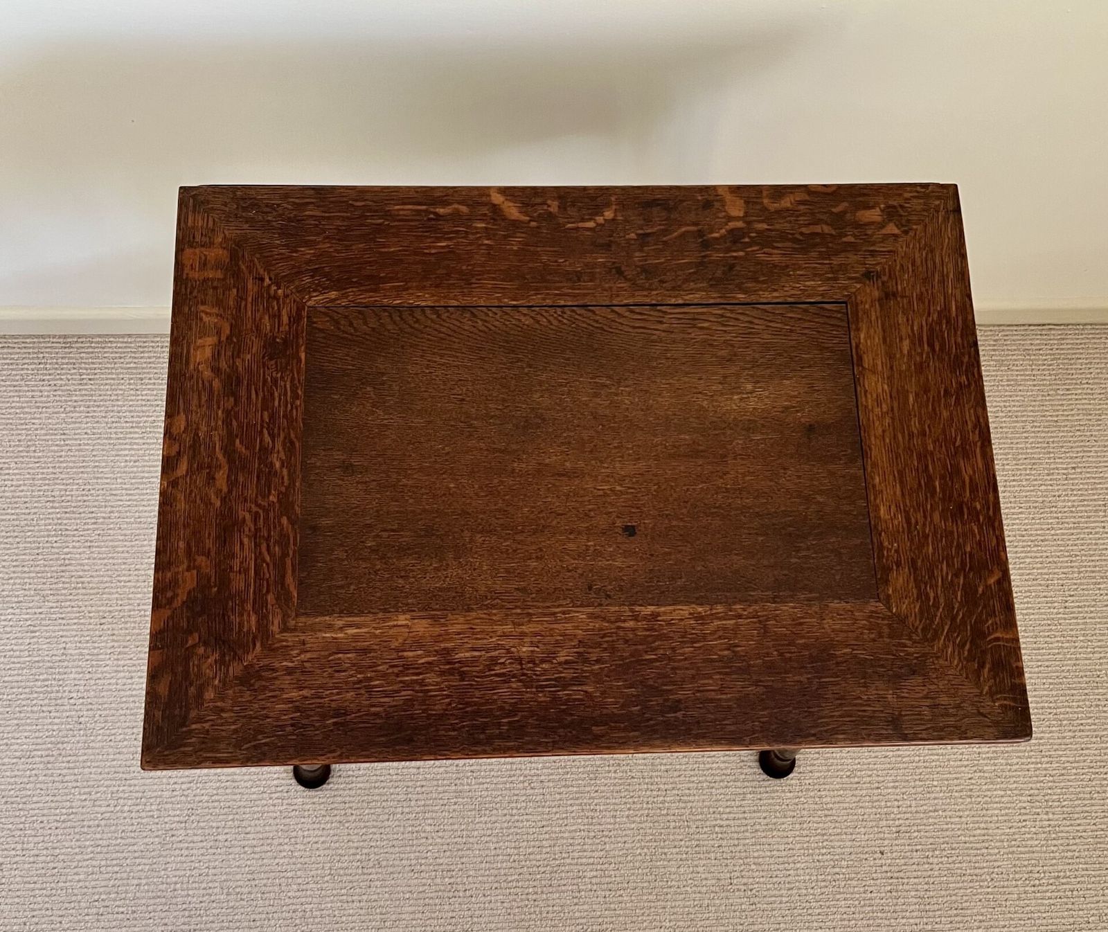 William Birch Oak Arts And Crafts Card Table Retailed At Liberty & Co photo 950.0