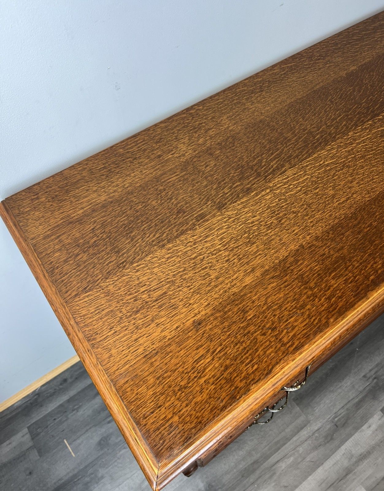 photo furniture Chest Of Drawers Vintage French Louis Oak 3 Drawer Carved Cabinet Lot 4465