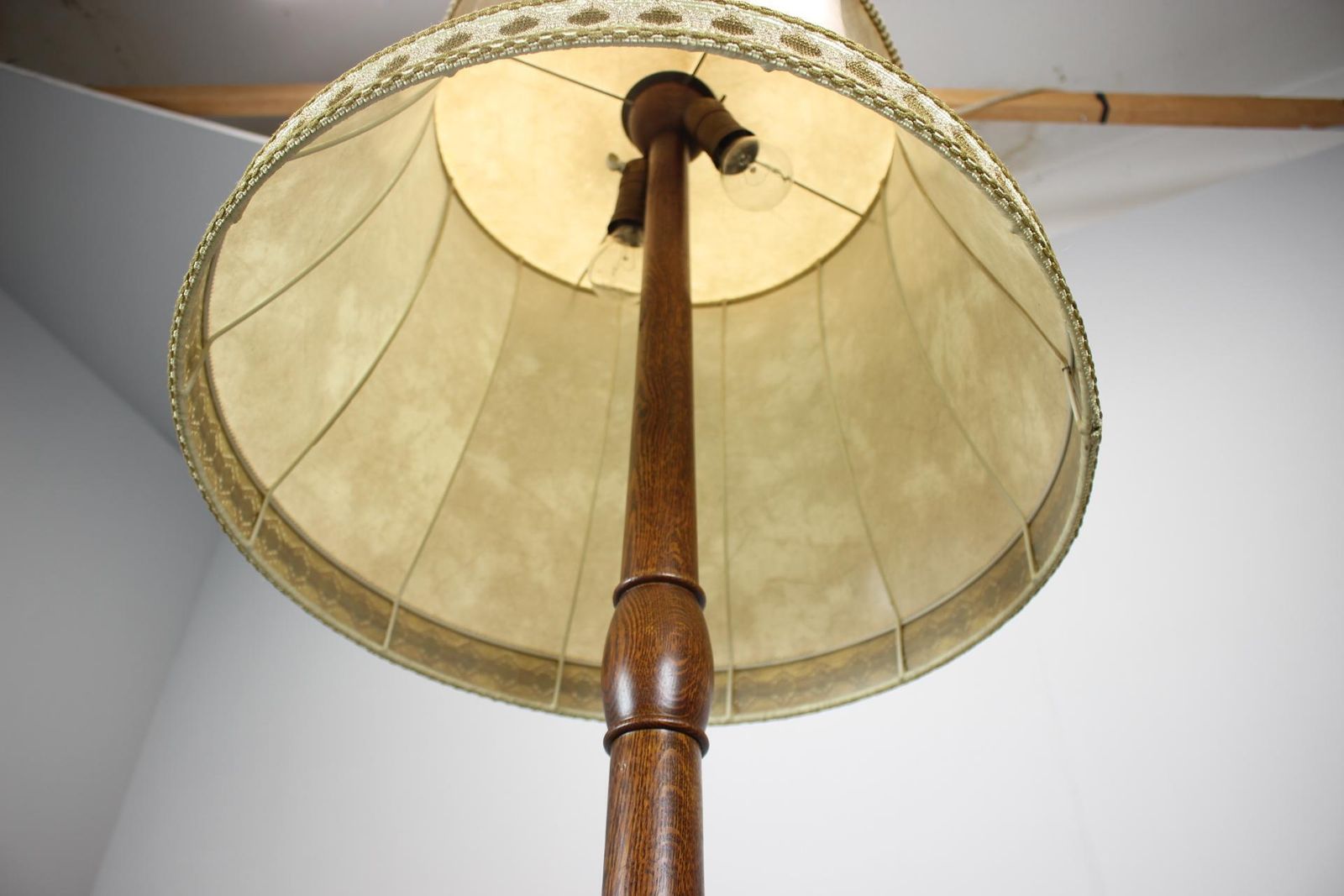 1930s Art Deco Floor Lamp, Czechoslovakia photo 980.0
