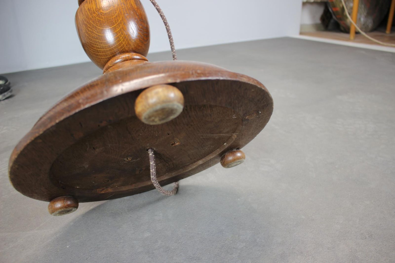 photo vintage 1930s Art Deco Floor Lamp, Czechoslovakia