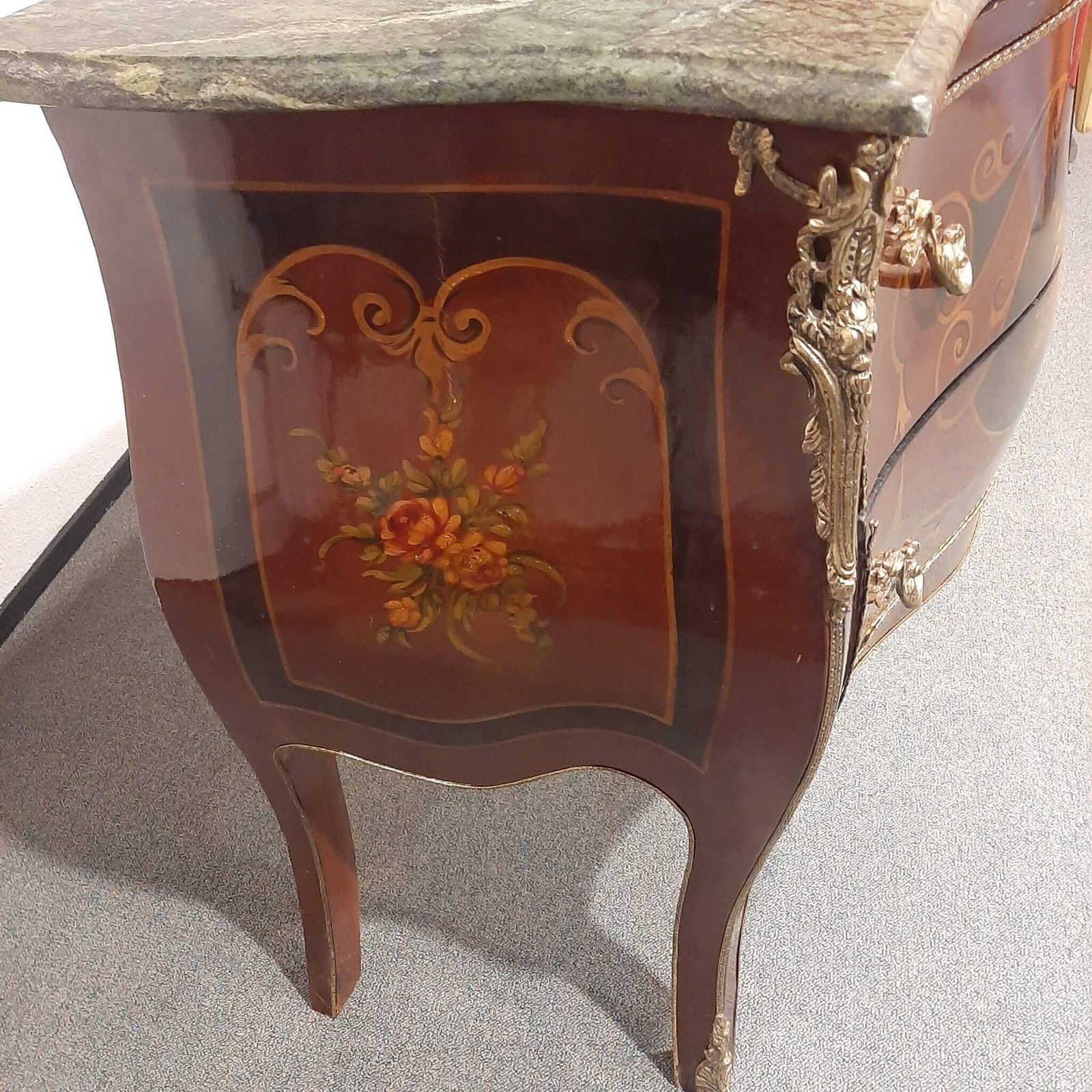 French Style Bombé Commode (Chest Of Drawers) In The Louis XV Style photo 2566.0