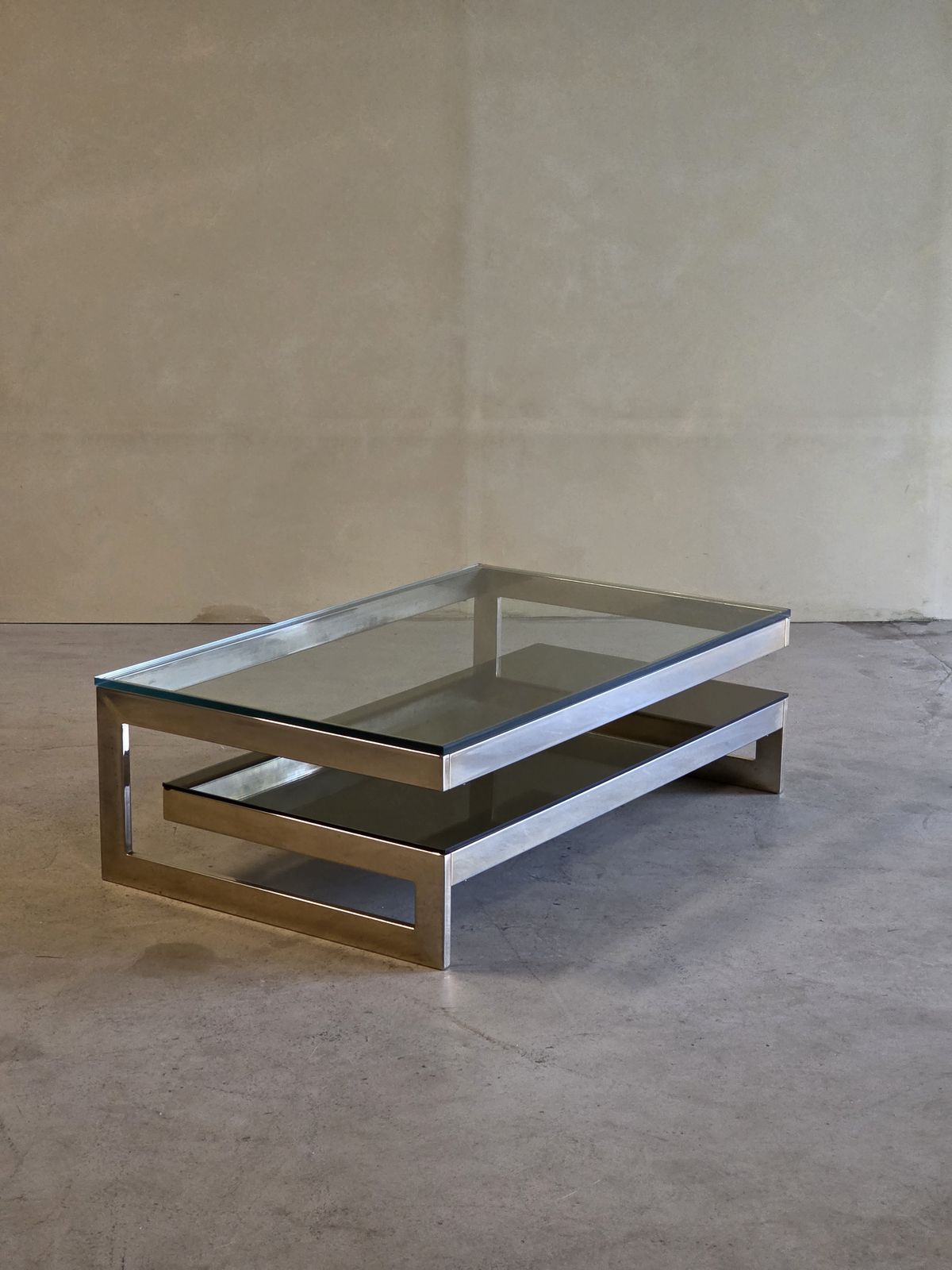 Belgochrom Messing En Glas G Tafel photo furniture