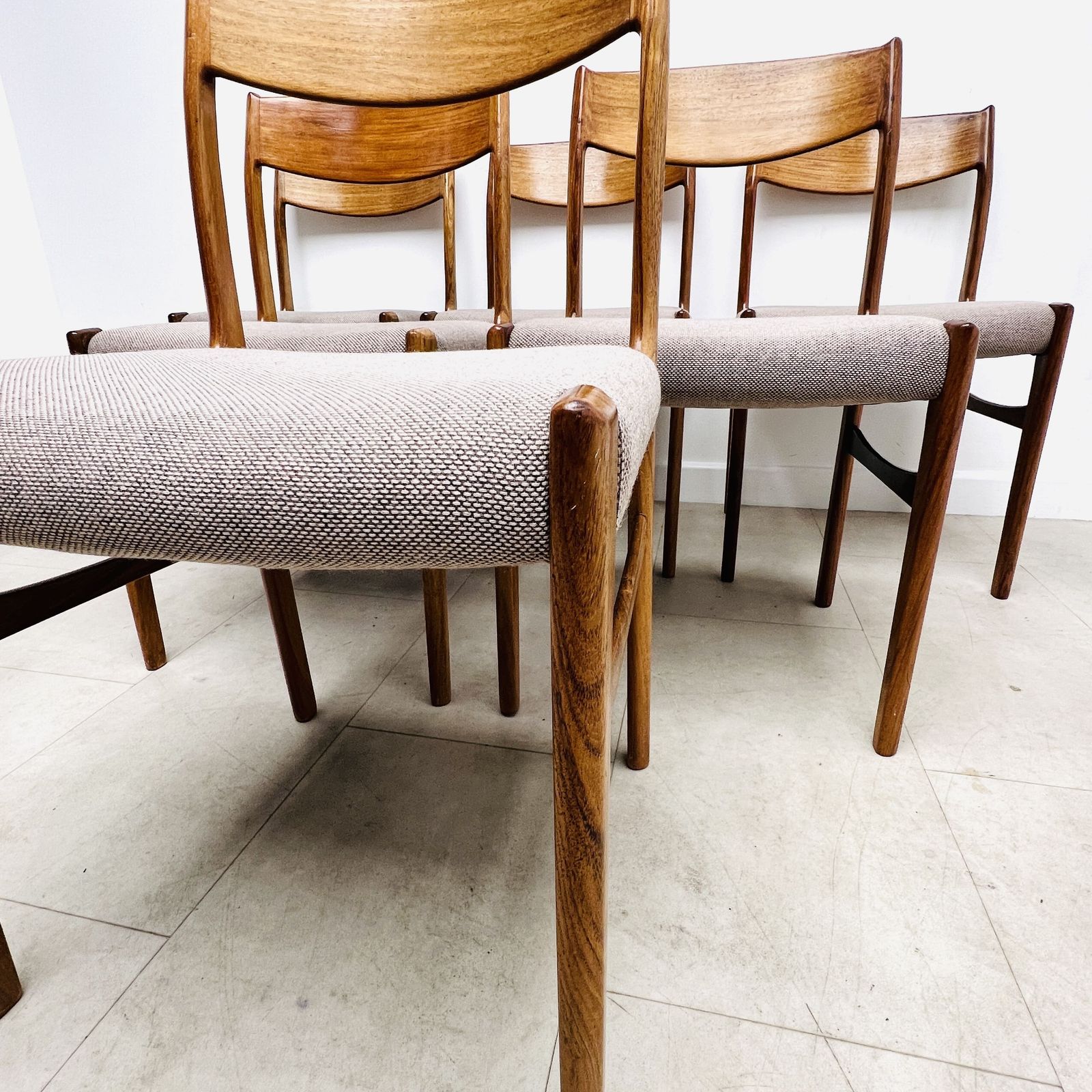 Danish Dining Chairs By Arne Wahl Iversen photo vinterior