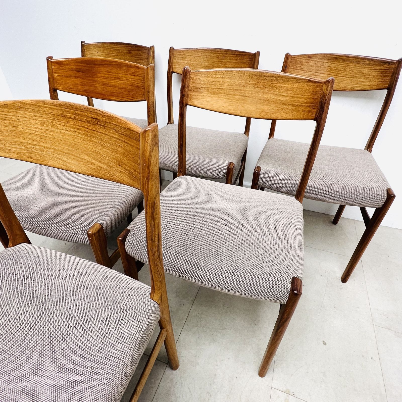 Danish Dining Chairs By Arne Wahl Iversen photo buy