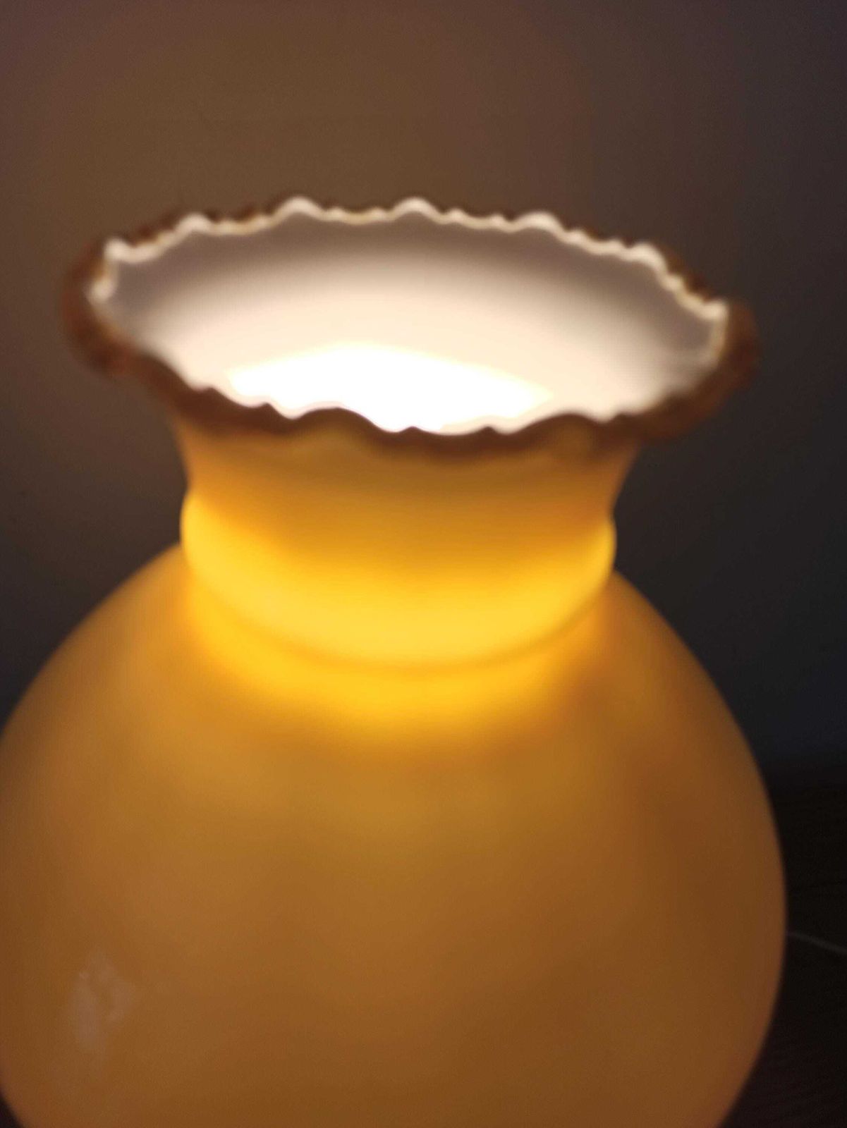 Art Nouveau / Deco Style Table Lamp, With Shade. photo 105.0