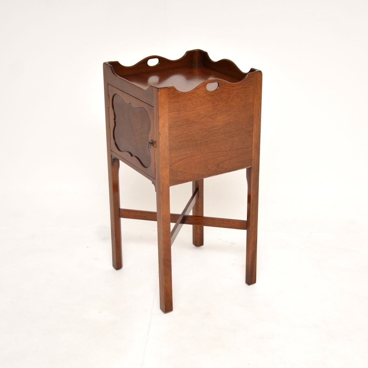 photo for sale Antique Georgian Style Mahogany Cabinet On Legs
