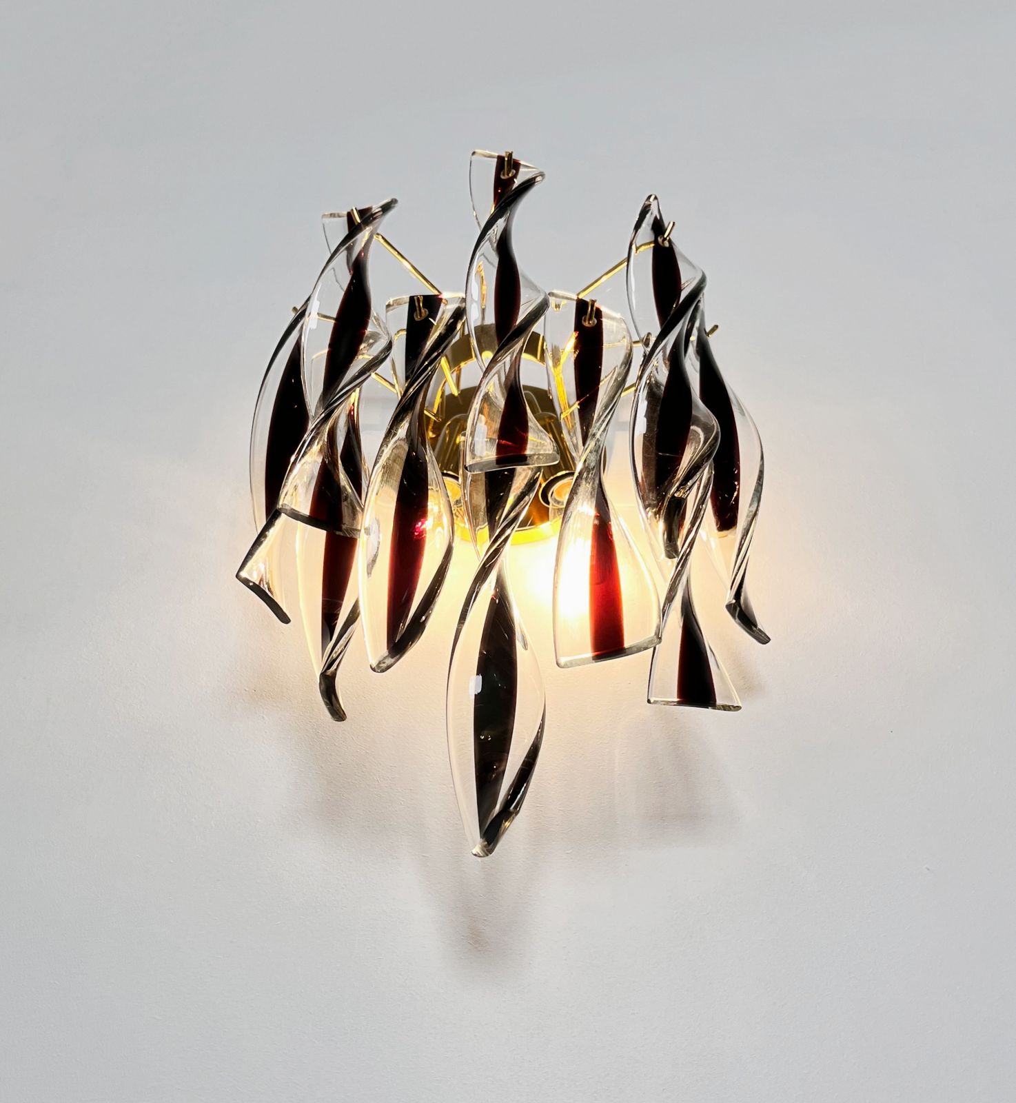 photo buy Pair Of Murano Wall Sconces