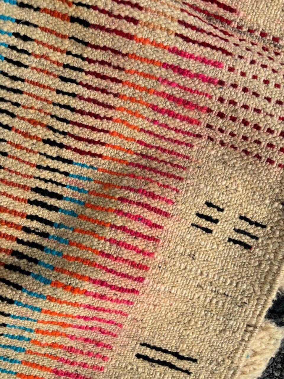 Artistic Modern Berber Runner Rug Abstract Boho Hallway Rug Flurteppich Marokkanischer Teppich Flur Runner Wool Rug 70x330 Cm photo vintage