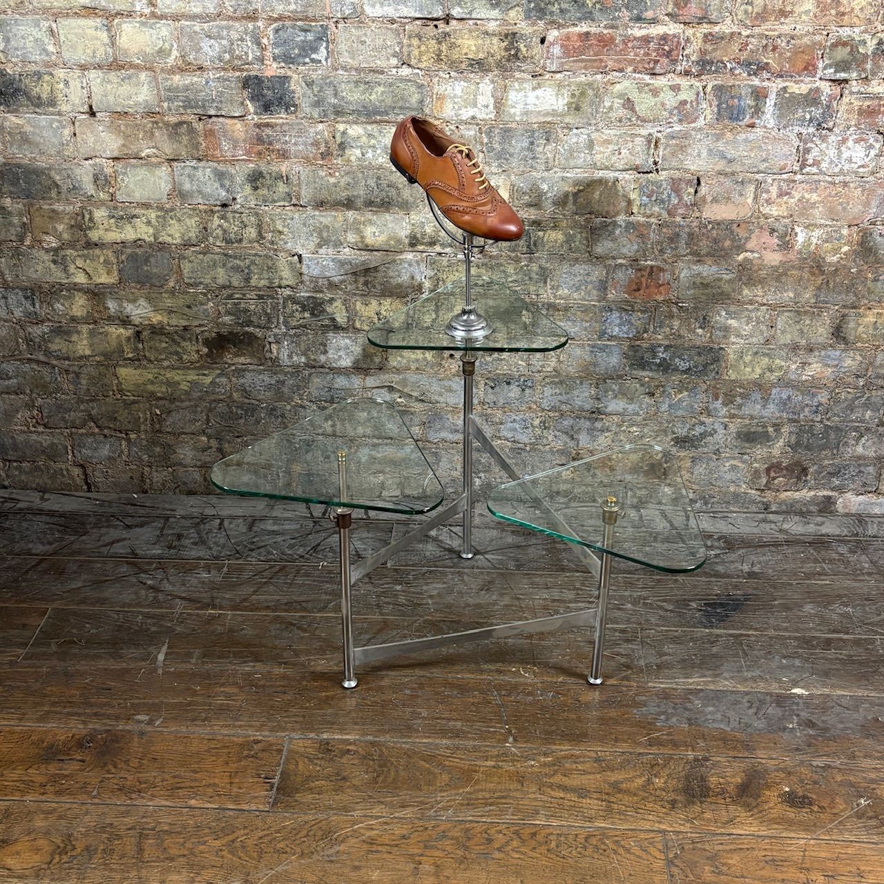 Mid 20th Century Chrome Countertop Shelving