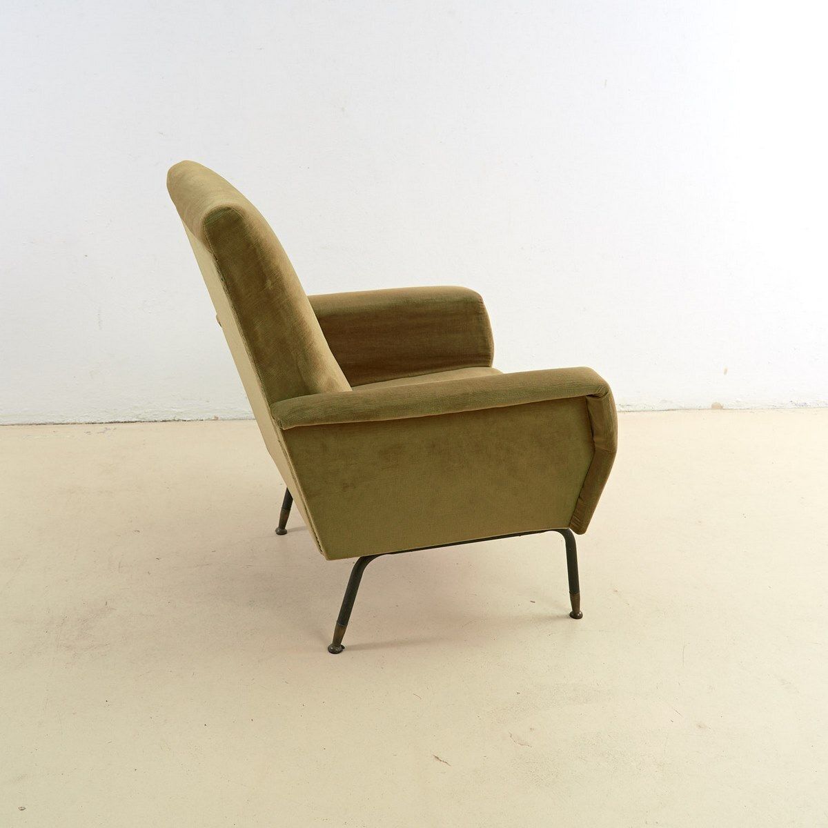 50s Armchair – 60 In Fabric, 1950s photo for sale