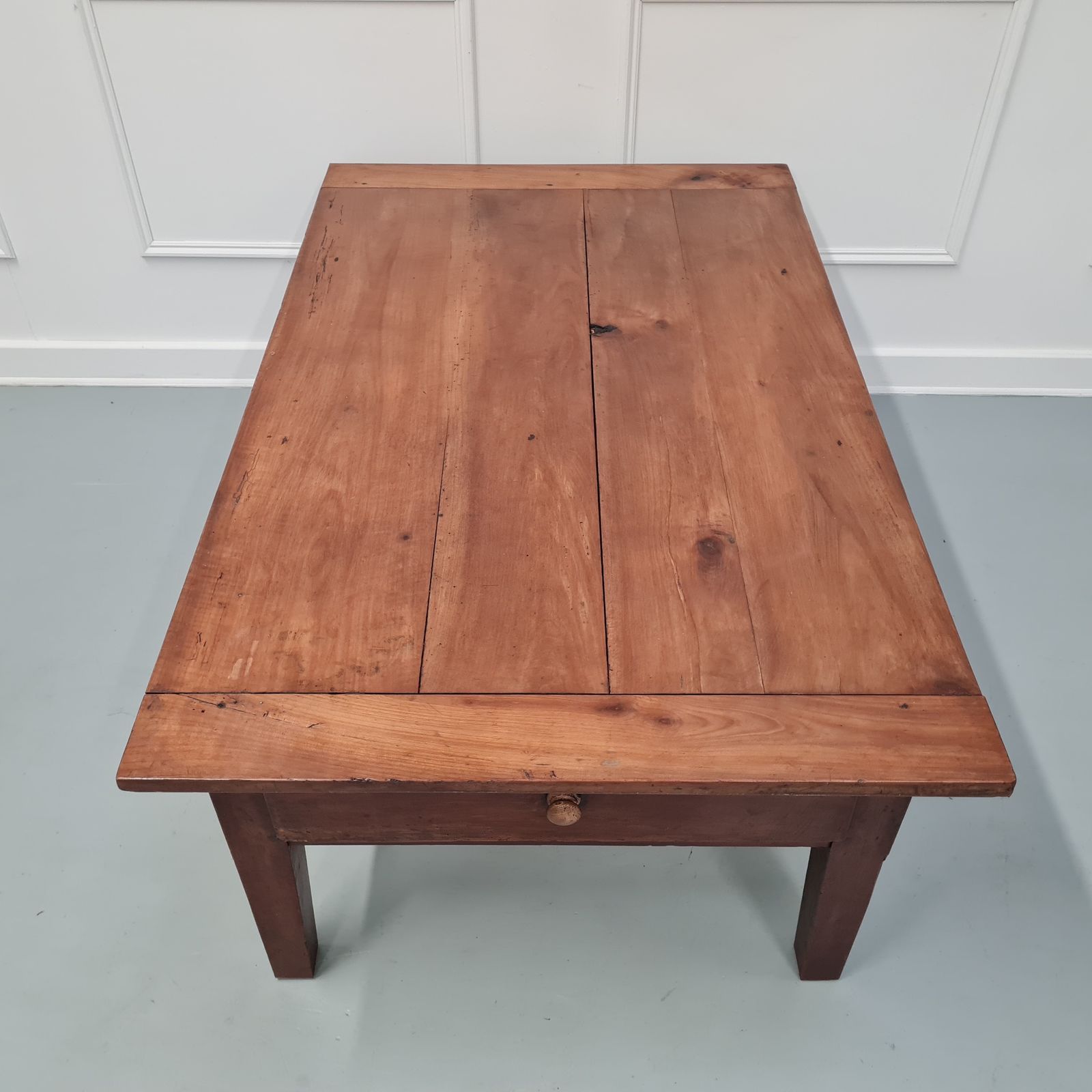 Antique Cherry Wood Coffee Table C1840 photo furniture