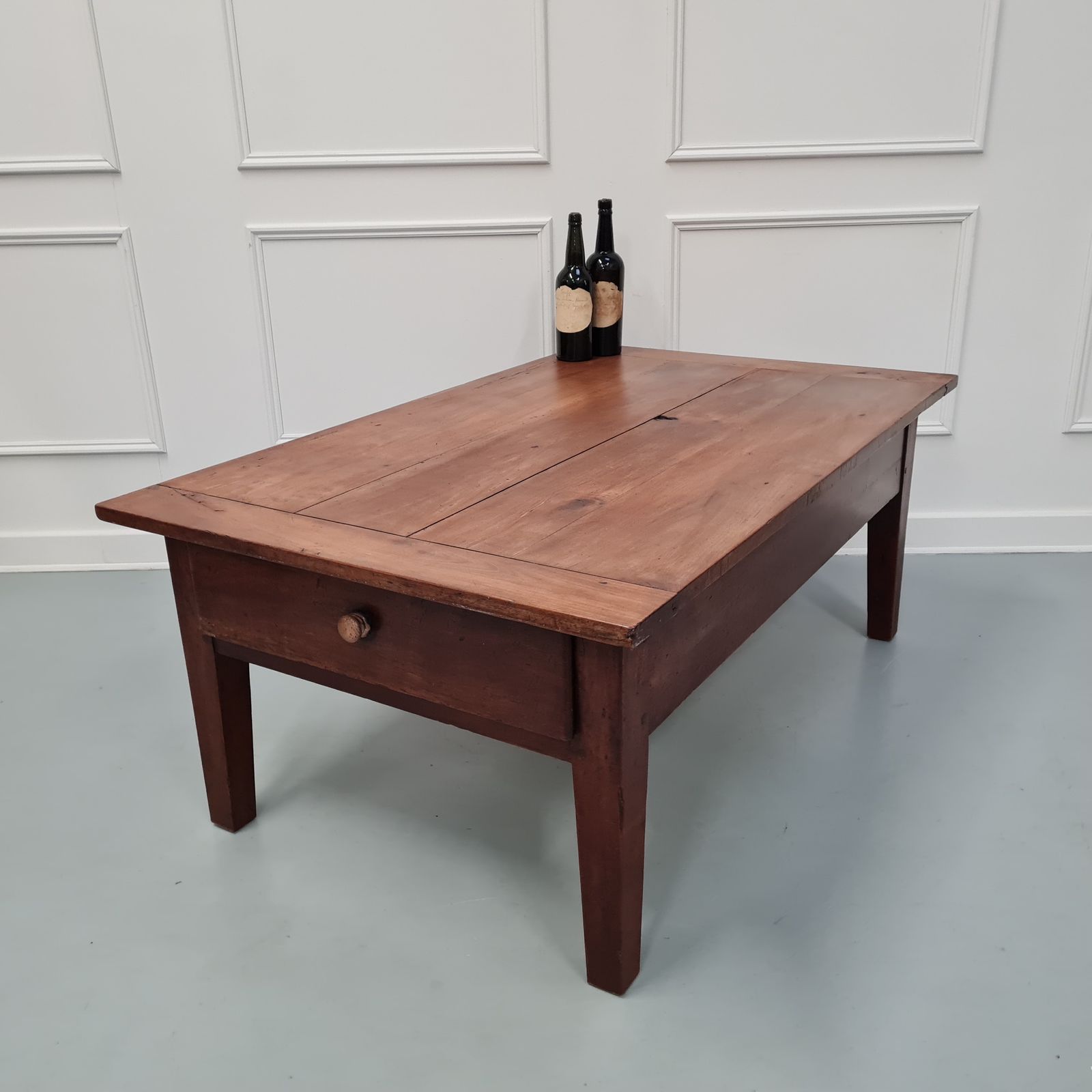 Antique Cherry Wood Coffee Table C1840 photo Furniture