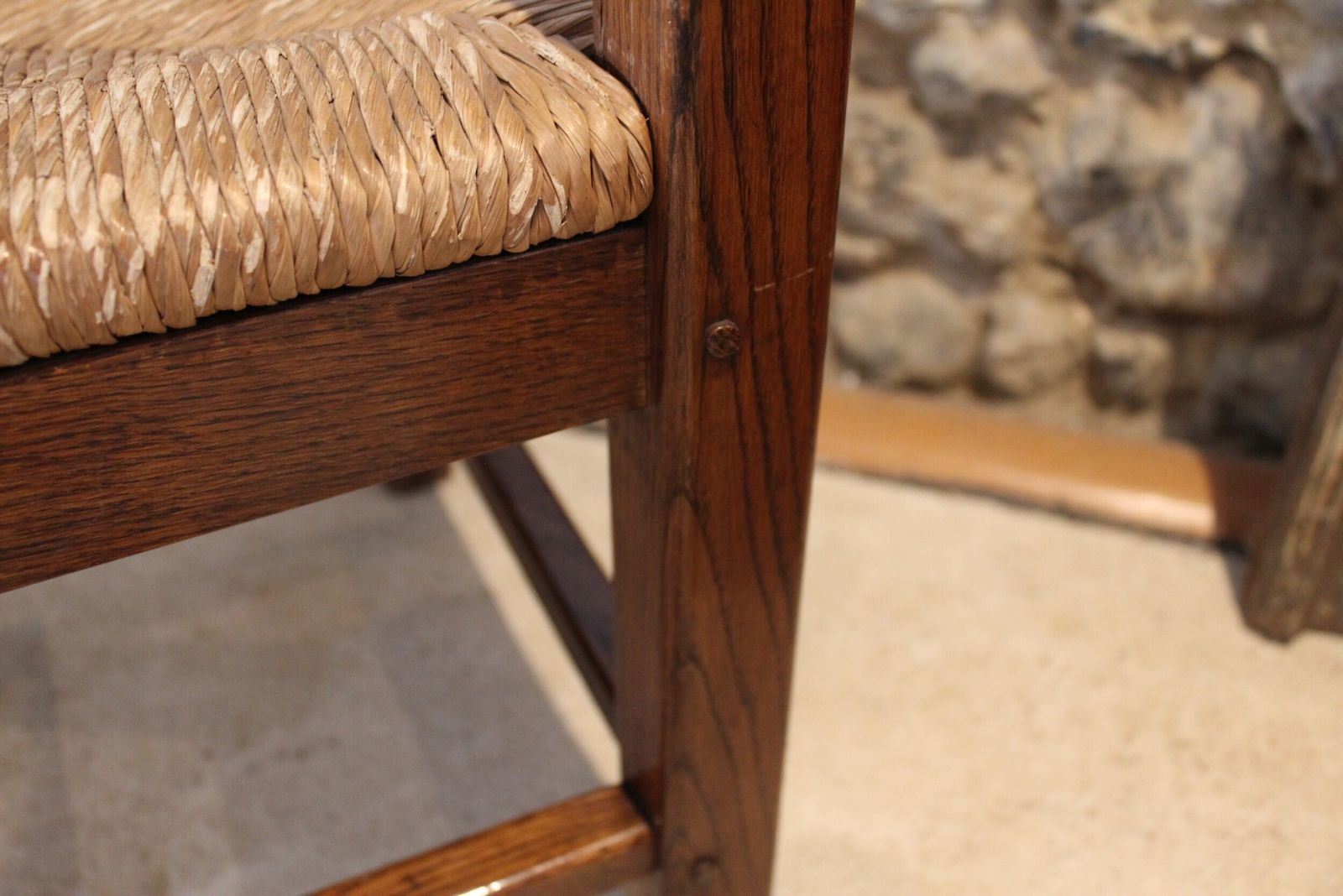 Chair Rare Cotswold School Arts And Crafts Oak Corner C1920 photo vintage