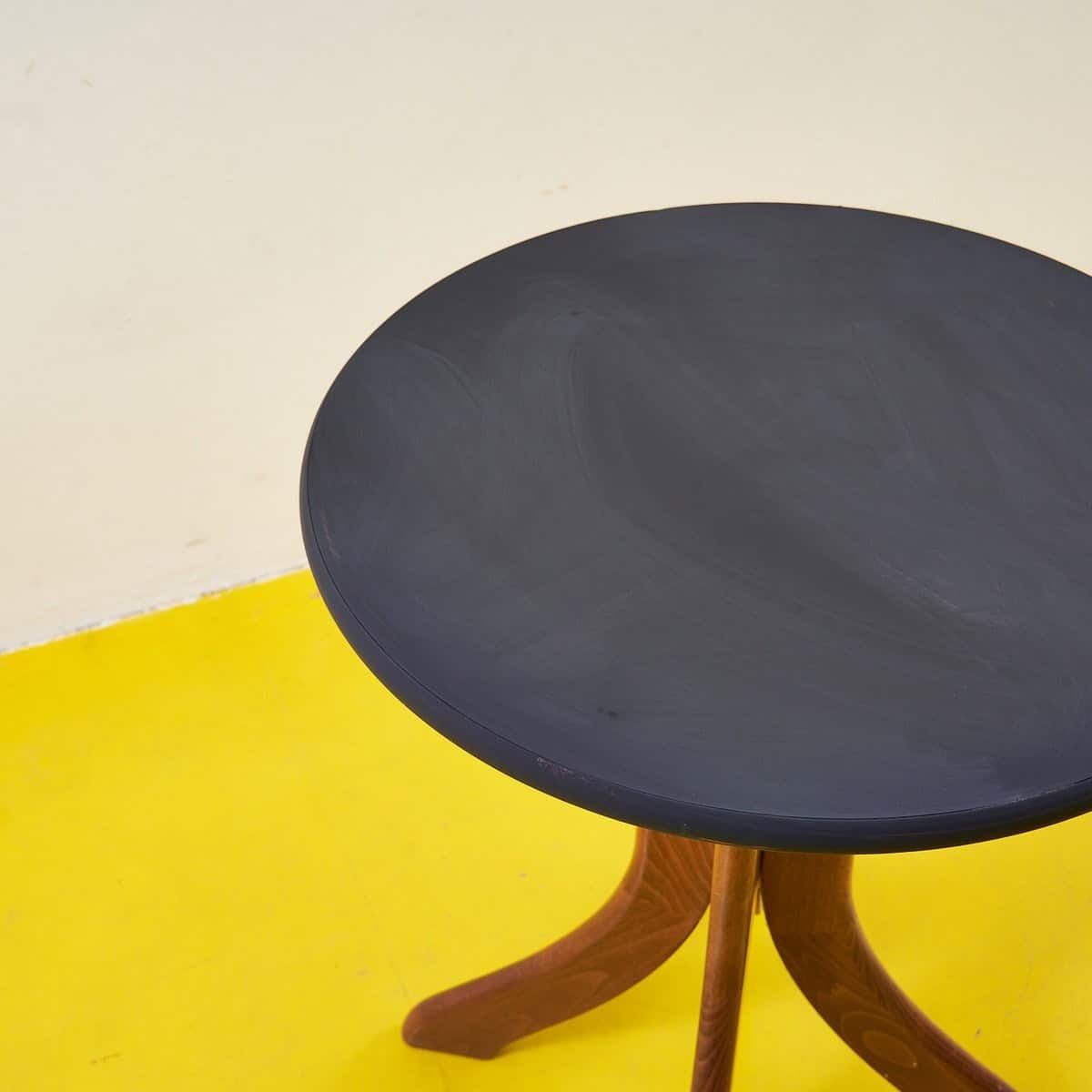 Elegant Round Wooden Coffee Table photo Furniture