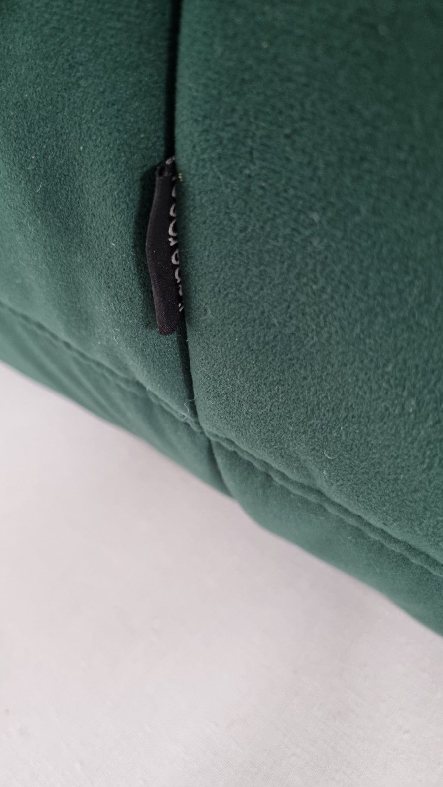 Ligne Roset Togo Chair In Luxurious Deep Green Velvet Immaculate photo vintage