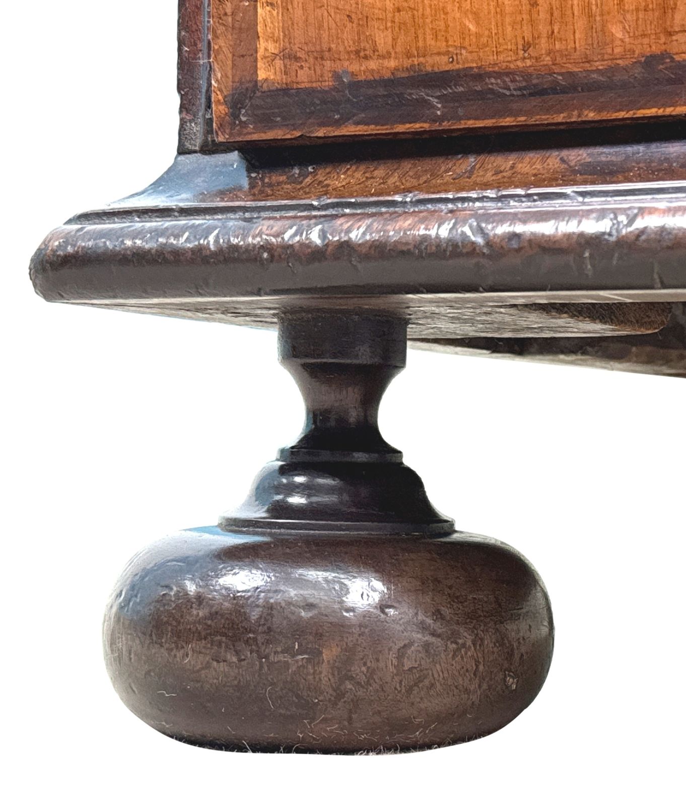 photo furniture Queen Anne Early 18th Century Walnut Bureau (England, Circa 1705)