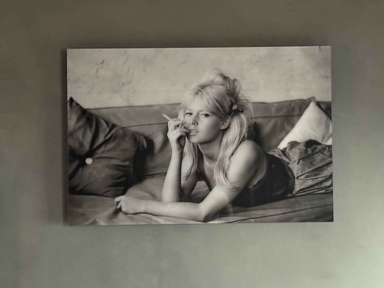Brigitte Bardot Framed Photograph From The Film A Very Private Affair photo furniture