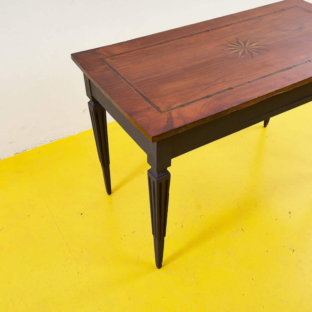 Elegant Inlaid Wooden Table, 1980s photo 1089.0