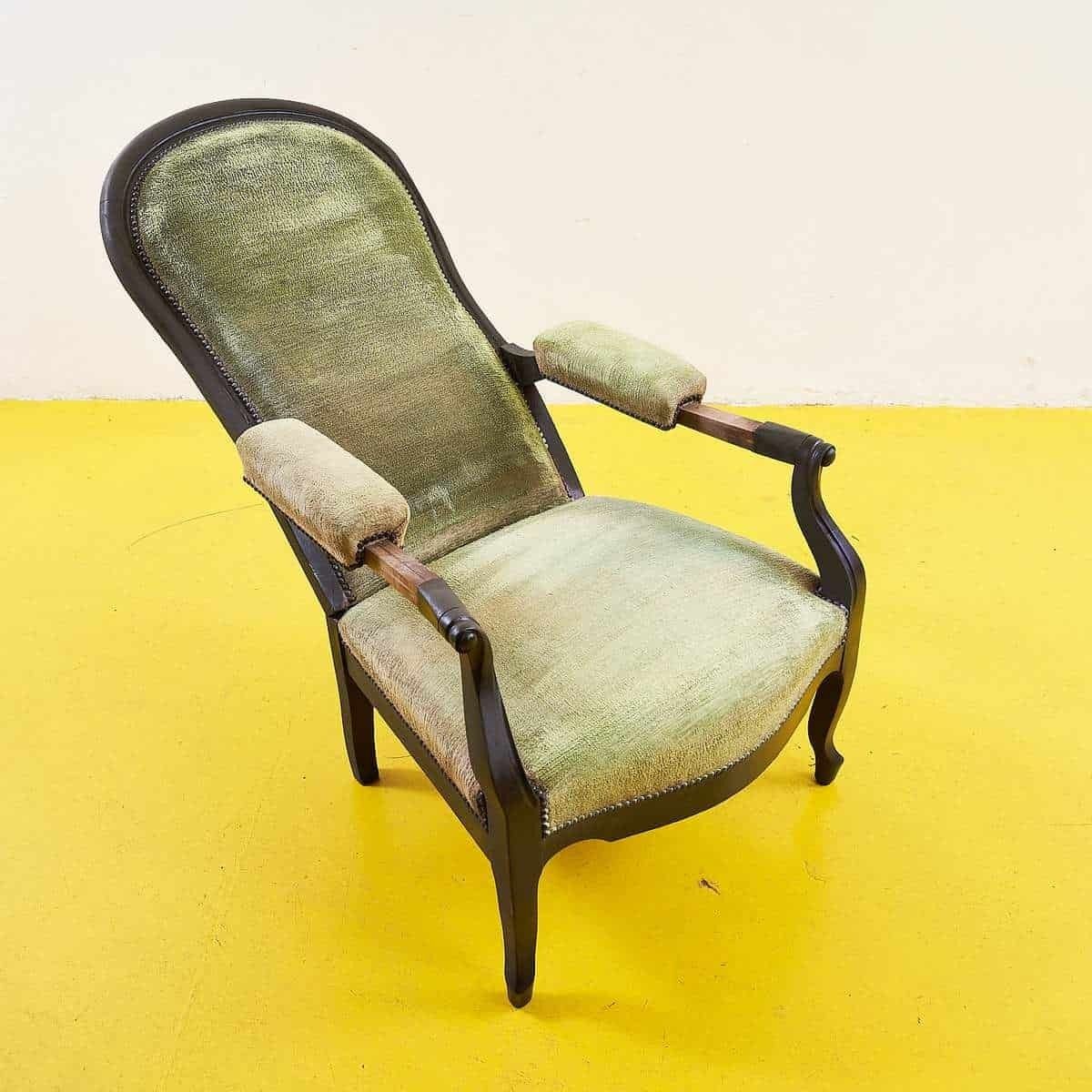 Reclining Armchair From The Early 1900s photo furniture