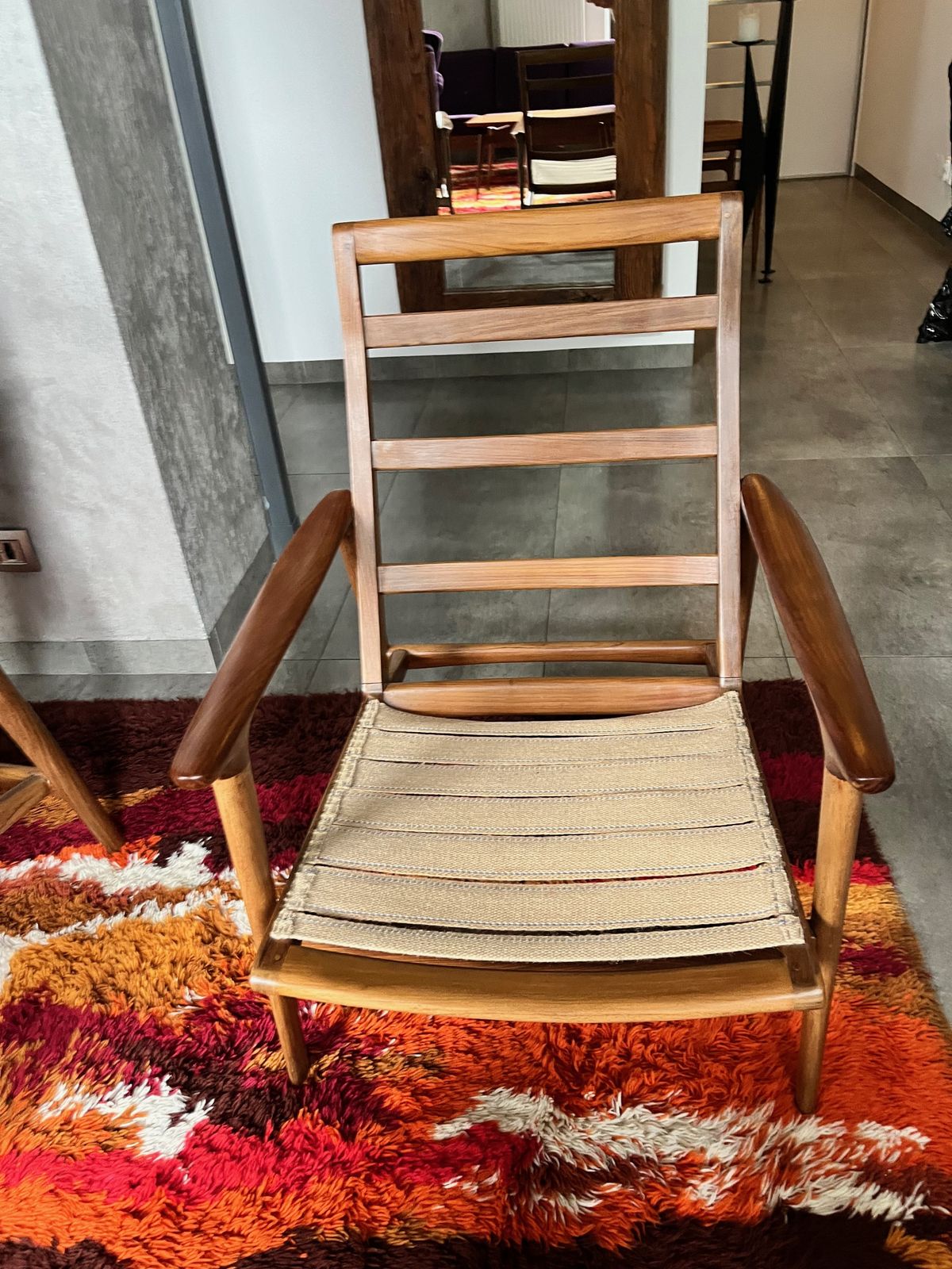 Mid Century Modern “New Yorker” Set By Guy Rogers For Toothill (1964) – Restored Sofa & Two High Back Armchairs photo buy