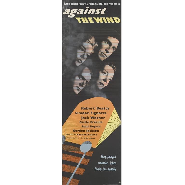Against The Wind, British Film Poster