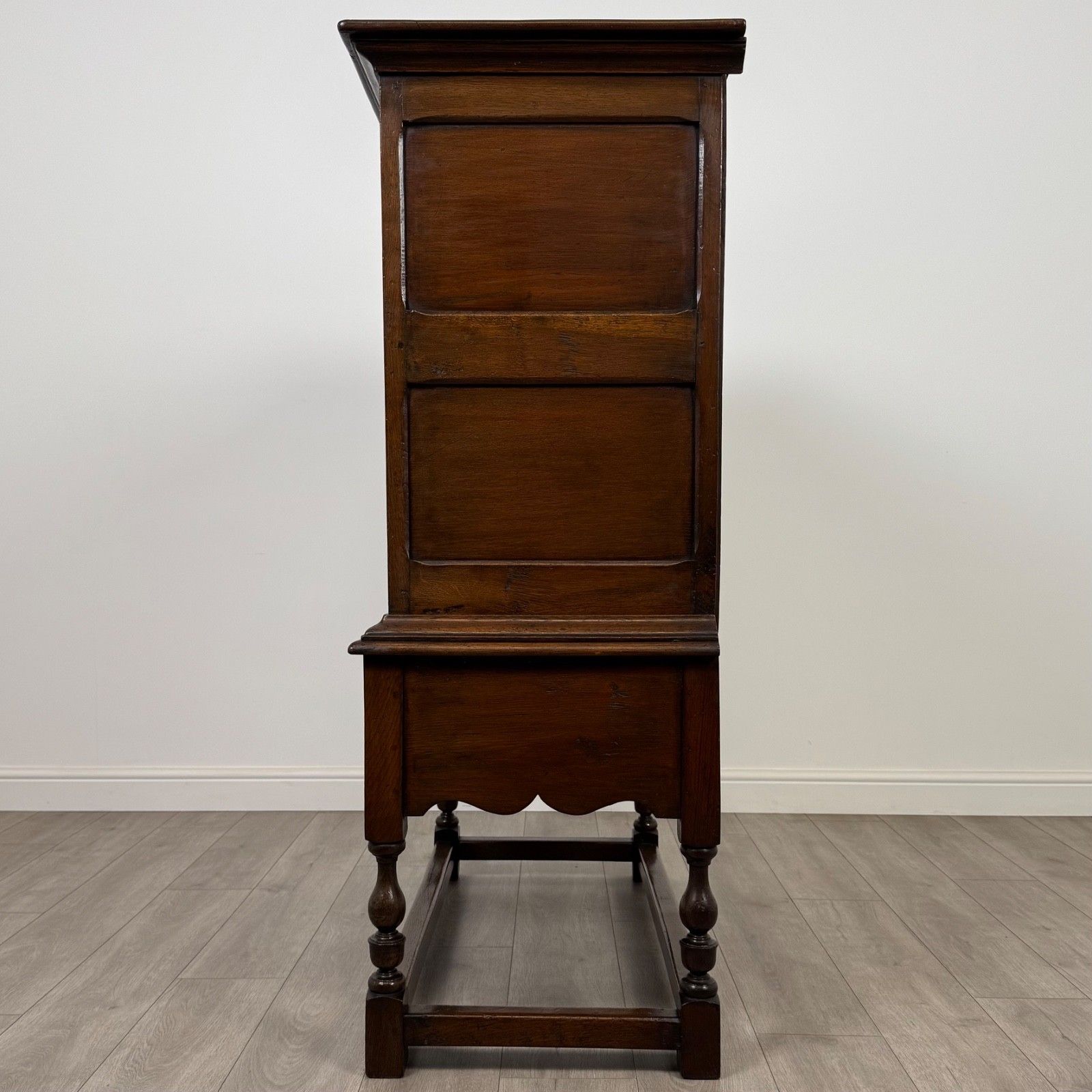 Antique 19th Century Jacobean Style Cupboard In Oak photo Furniture