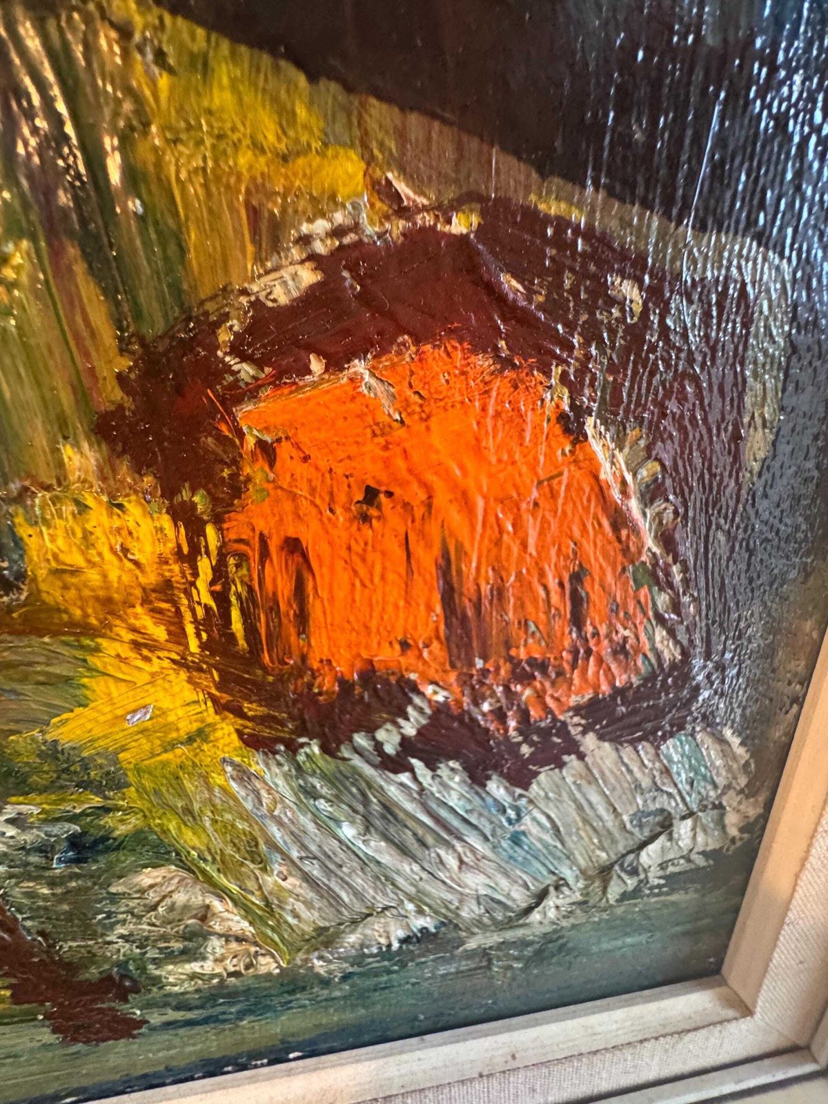Swedish Original Oil Painting Wall Art photo Art