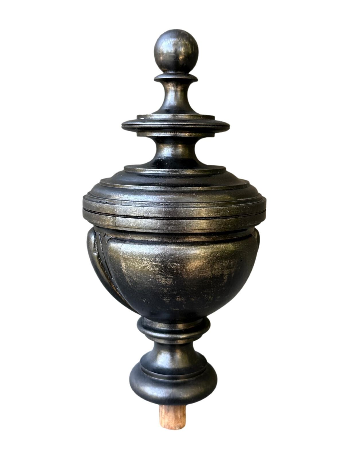 photo for sale French Antique Architectural Wood Stairwell Finial, Napoleon III