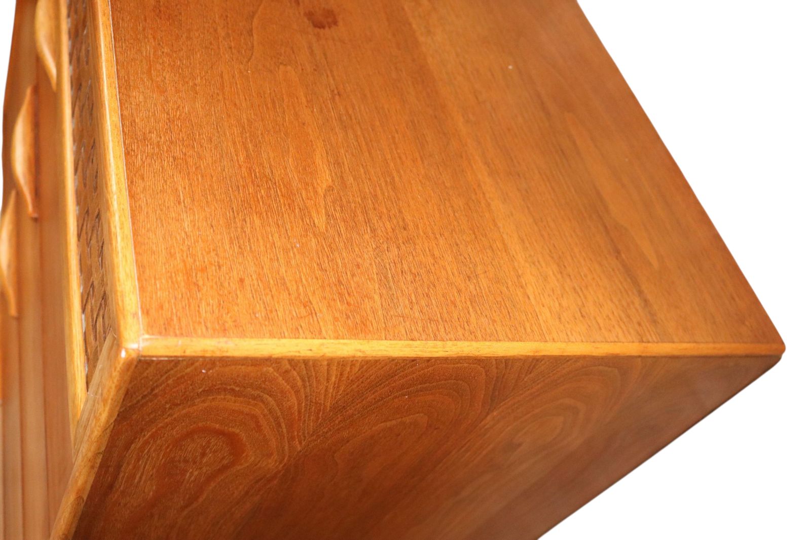 Furniture Rare Mid Century Lane ' Perception ' Large Teak Chest Of Drawers photo