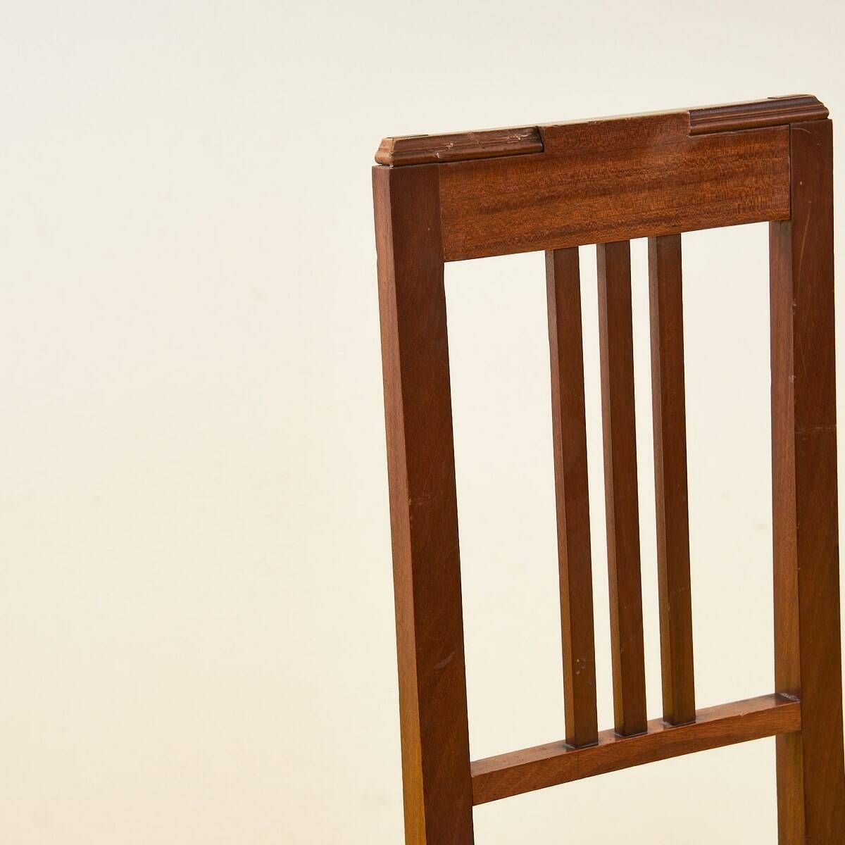 Vintage Wooden Chair With Pink Upholstery photo Furniture