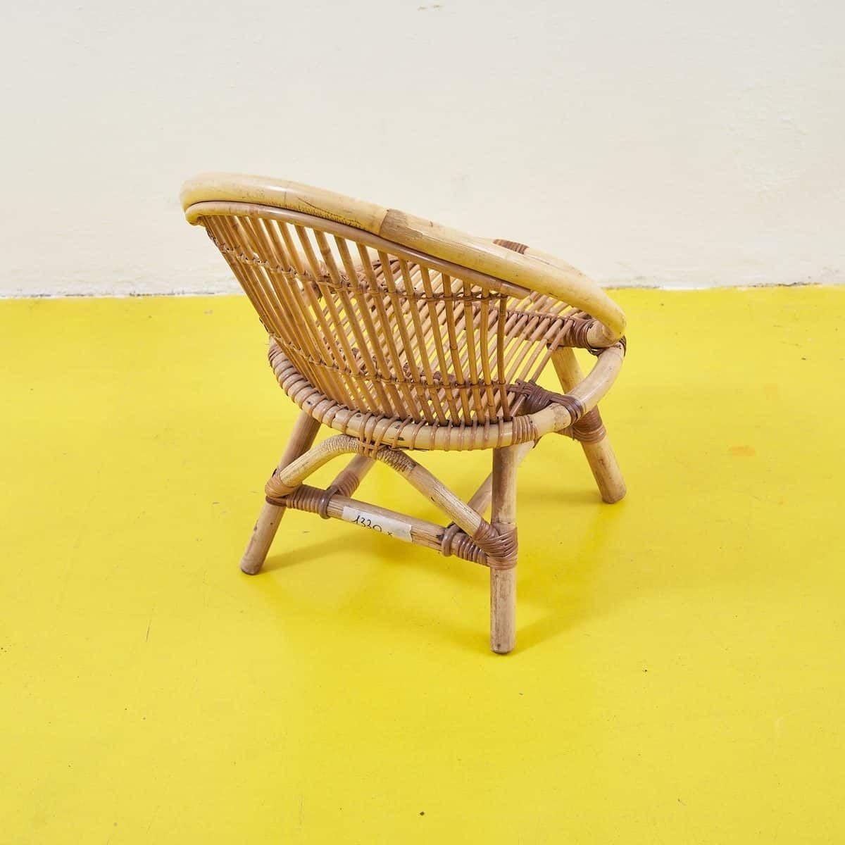Small Bamboo Armchair, 2000s, Contemporary photo Furniture
