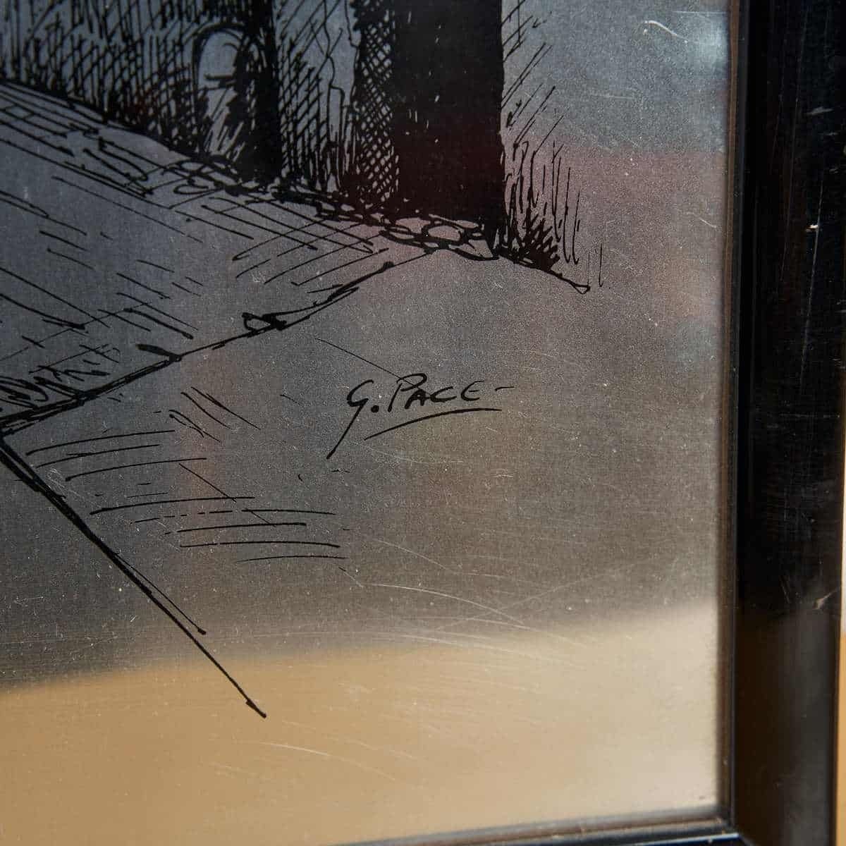 Work On Metal Sheet Glimpses Of The City photo furniture