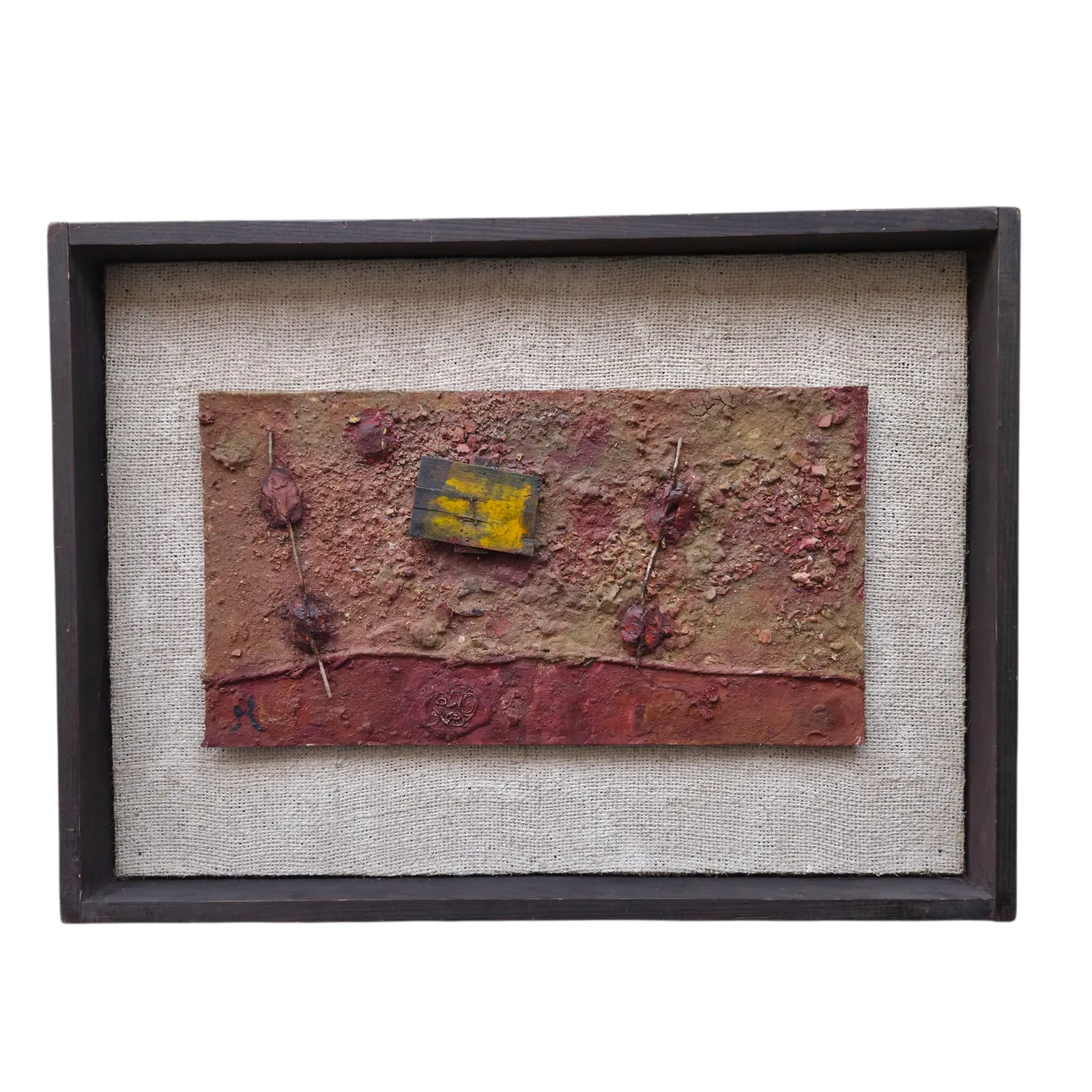 René Moreu (1920–2020) N° 8 Les Terres Rouges. 1975.