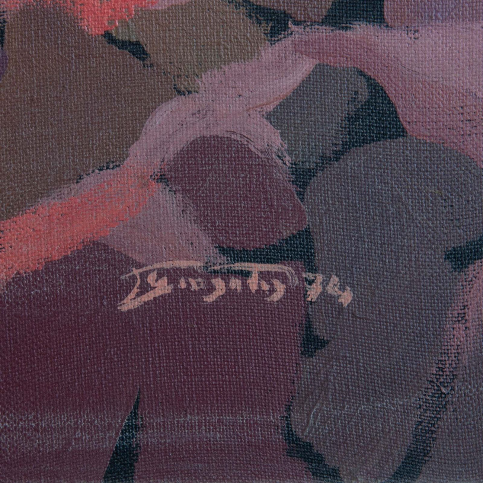 Cerca De Sarroca – Landscape Painting   Escola D’olot Post War Abstraction photo 1525.0