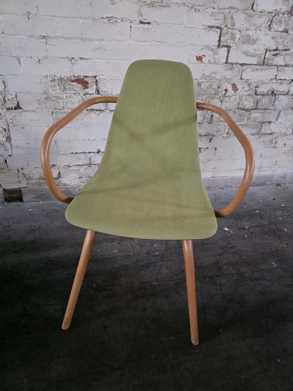 A Pair Of Ton Bentwood Armchairs photo 280.0