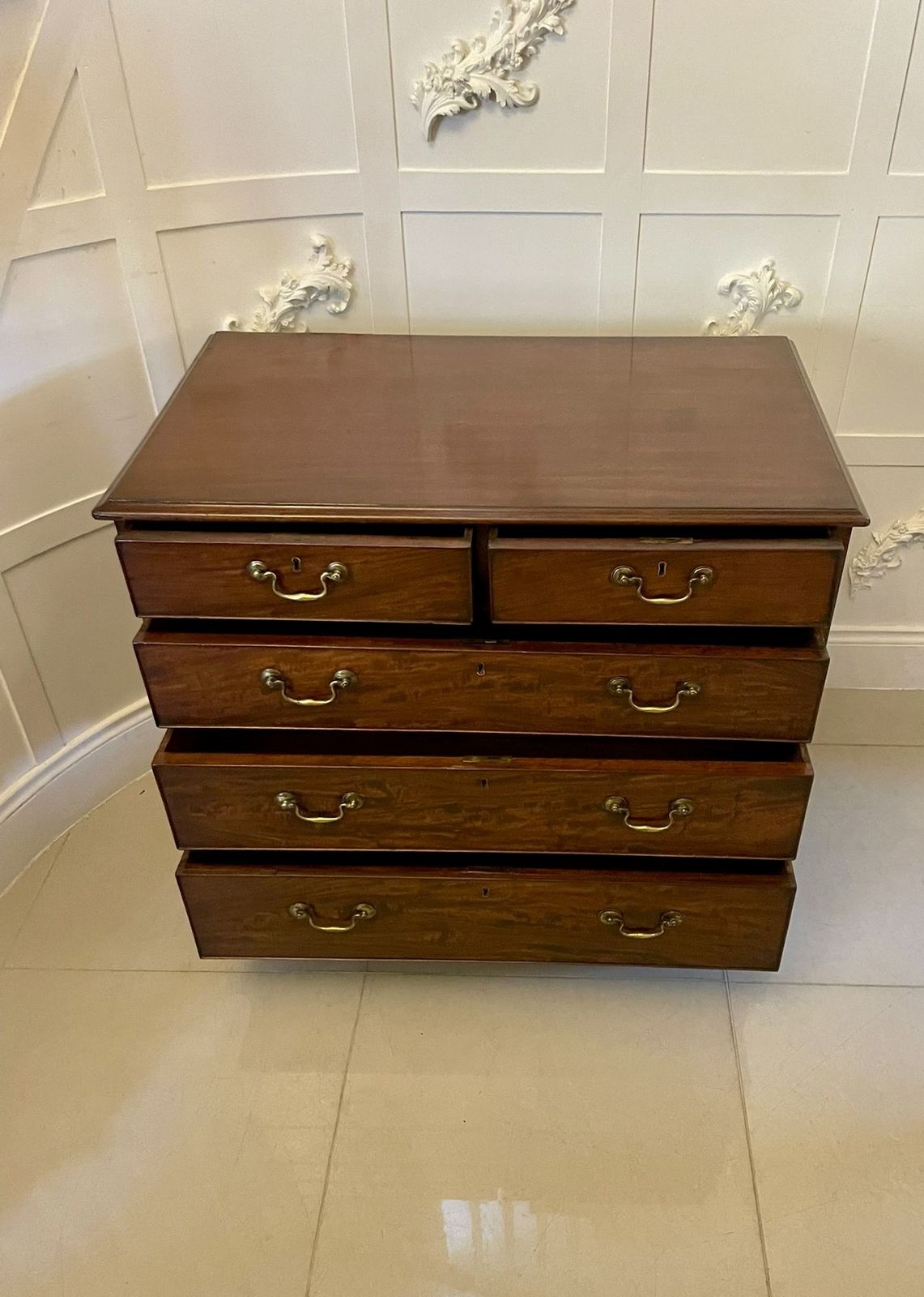 Antique George III Mahogany Chest Of Drawers photo 1995.0
