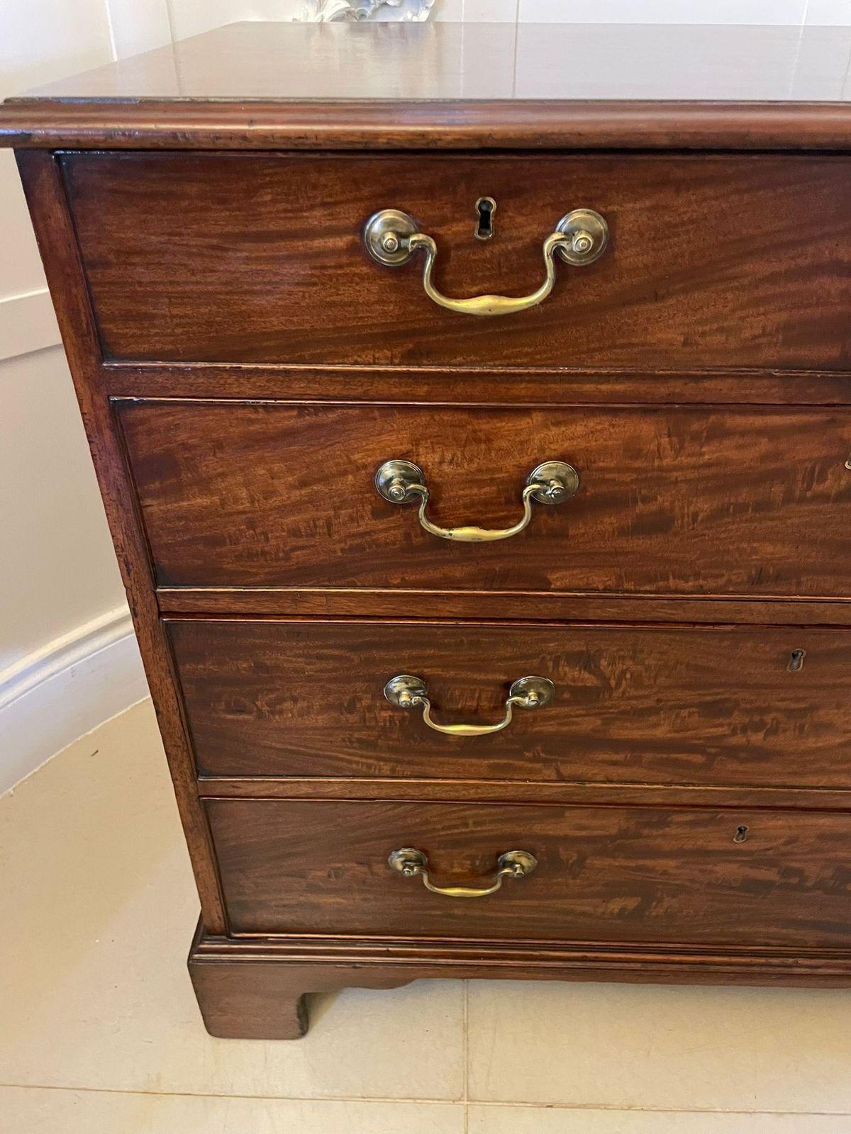 Antique George III Mahogany Chest Of Drawers photo buy