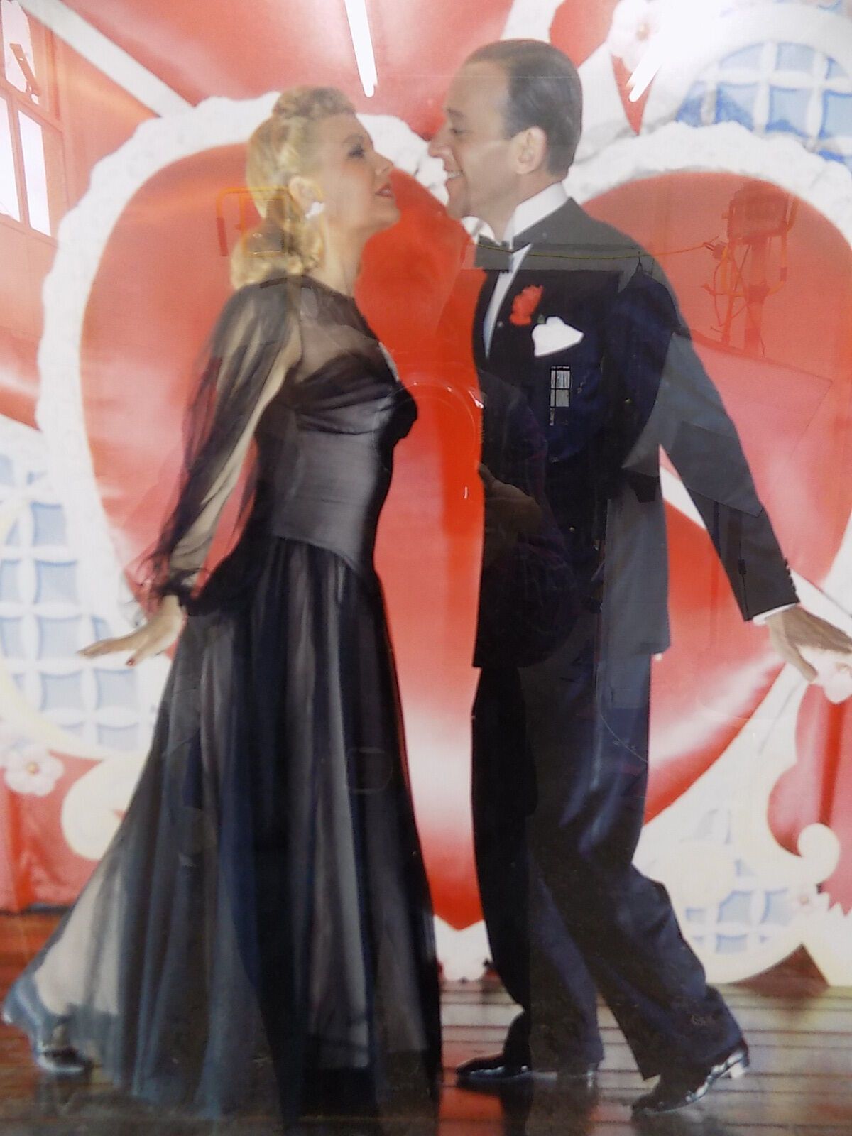 Framed,Colour,Photographic Print,Fred Astaire,Ginger Rogers,Photo,Print,Cinema photo for sale