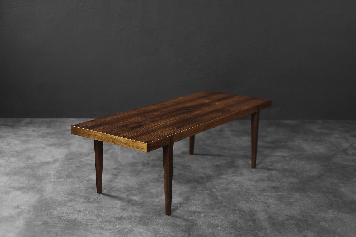 Vintage Danish Rosewood Coffee Table By Severin Hansen For Haslev Møbelfabrik, 1960s